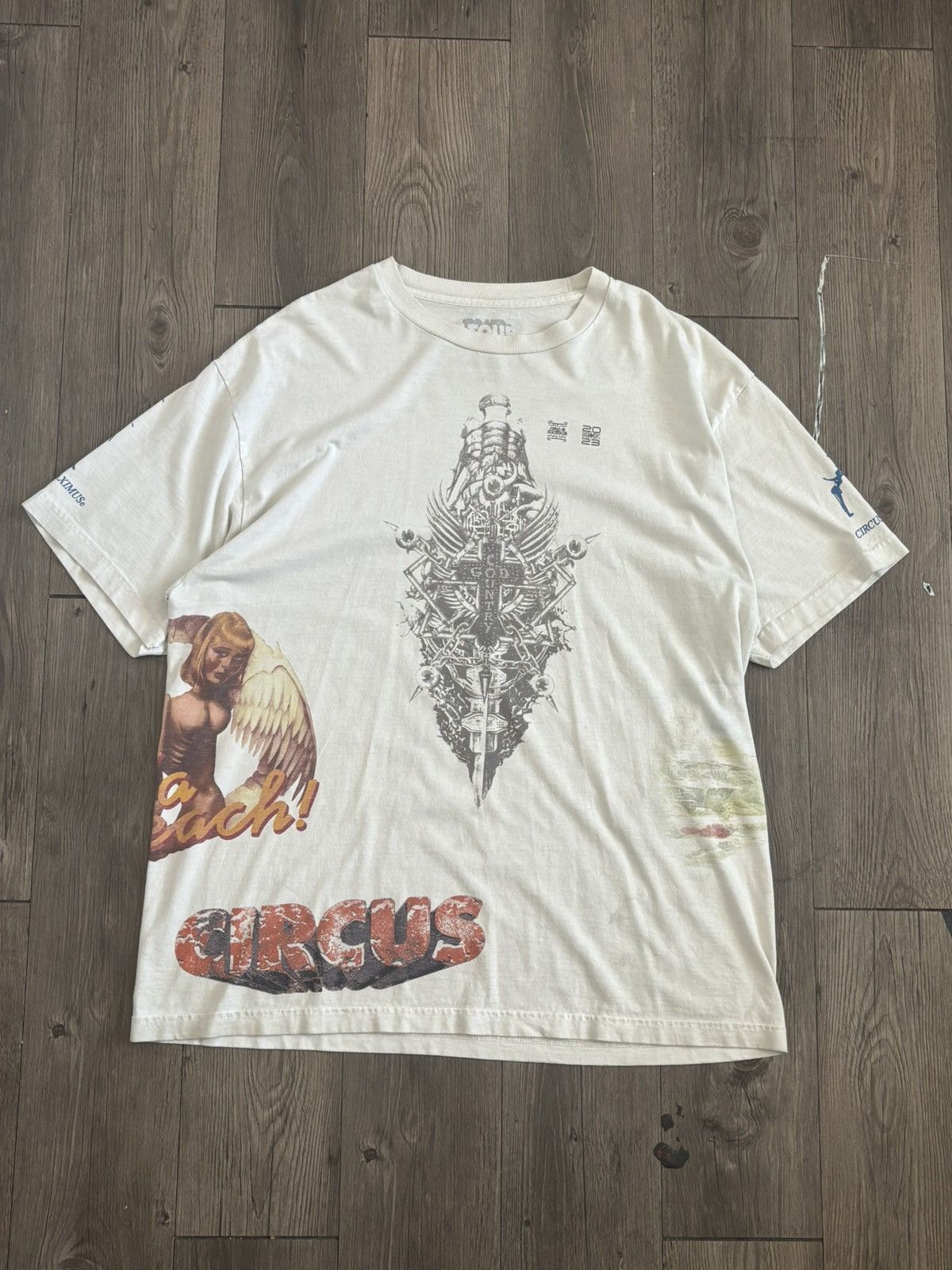Travis Scott Travis Scott Utopia See The Future Tee Size US XL / EU 56 / 4 - 1 Thumbnail