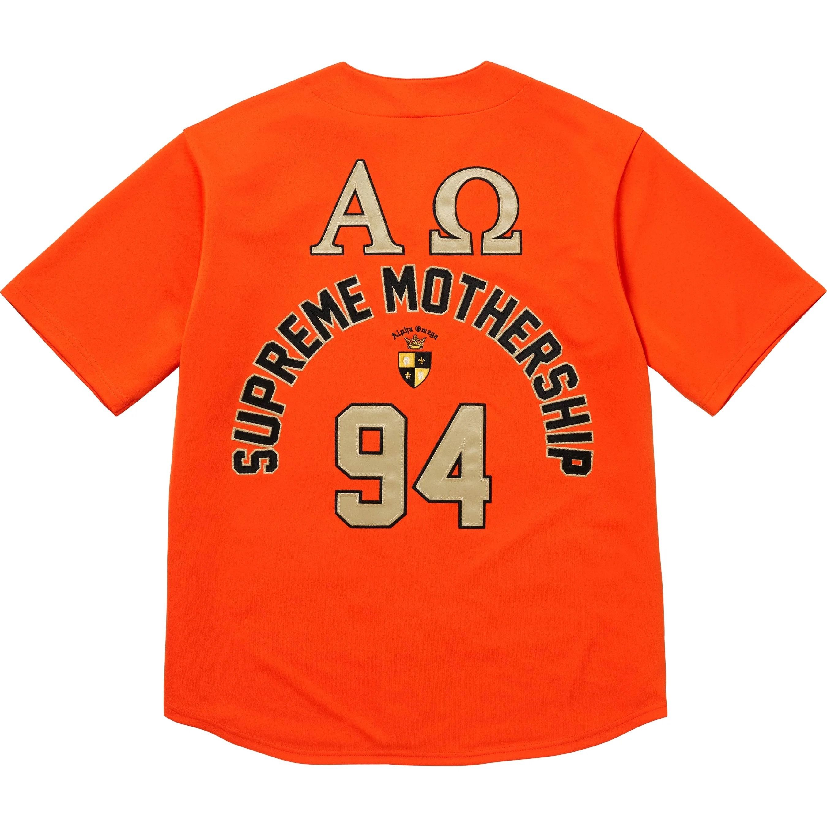 Supreme Supreme Alpha Omega Baseball Jersey Size US XL / EU 56 / 4 - 2 Thumbnail