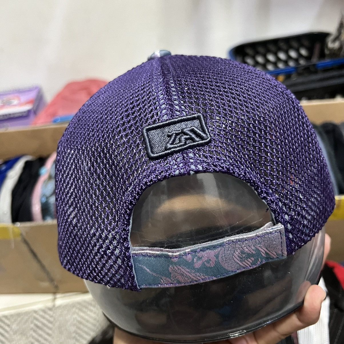 Other Zimzum Sukajan Dragon🐉 embroidery satin trucker mesh cap Size ONE SIZE - 3 Thumbnail