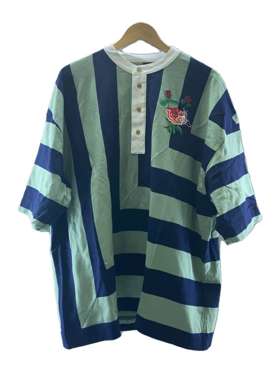 Vivienne Westwood Orb Flower Striped Polo Shirt Size US M / EU 48-50 / 2 - 1 Thumbnail