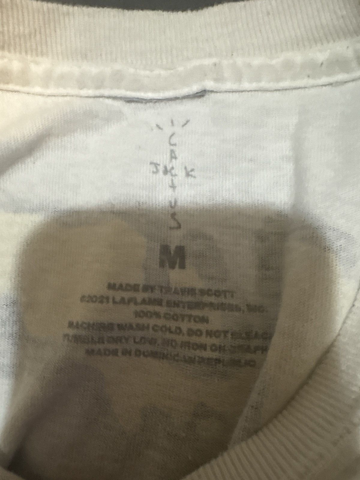 Kaws × Travis Scott Travis Scott Cactus Jack + Kaws fragment tee Size US M / EU 48-50 / 2 - 3 Thumbnail