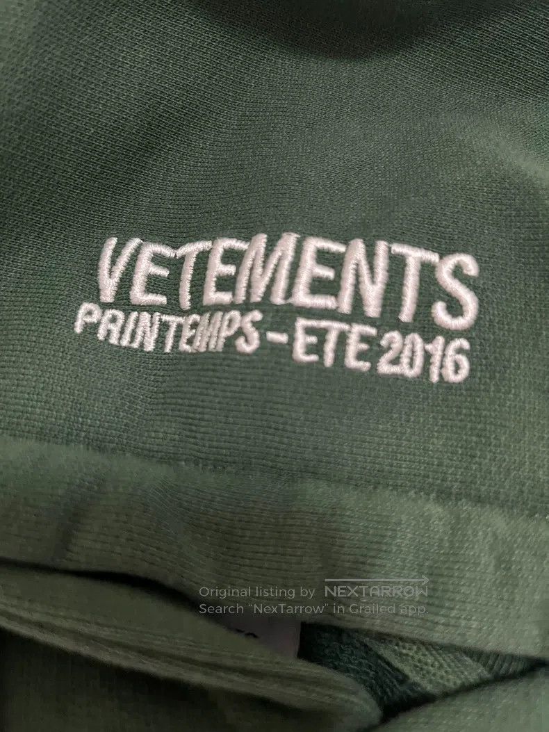 Vetements Vetements Hoodie robe Size XS / US 0-2 / IT 36-38 - 3 Thumbnail