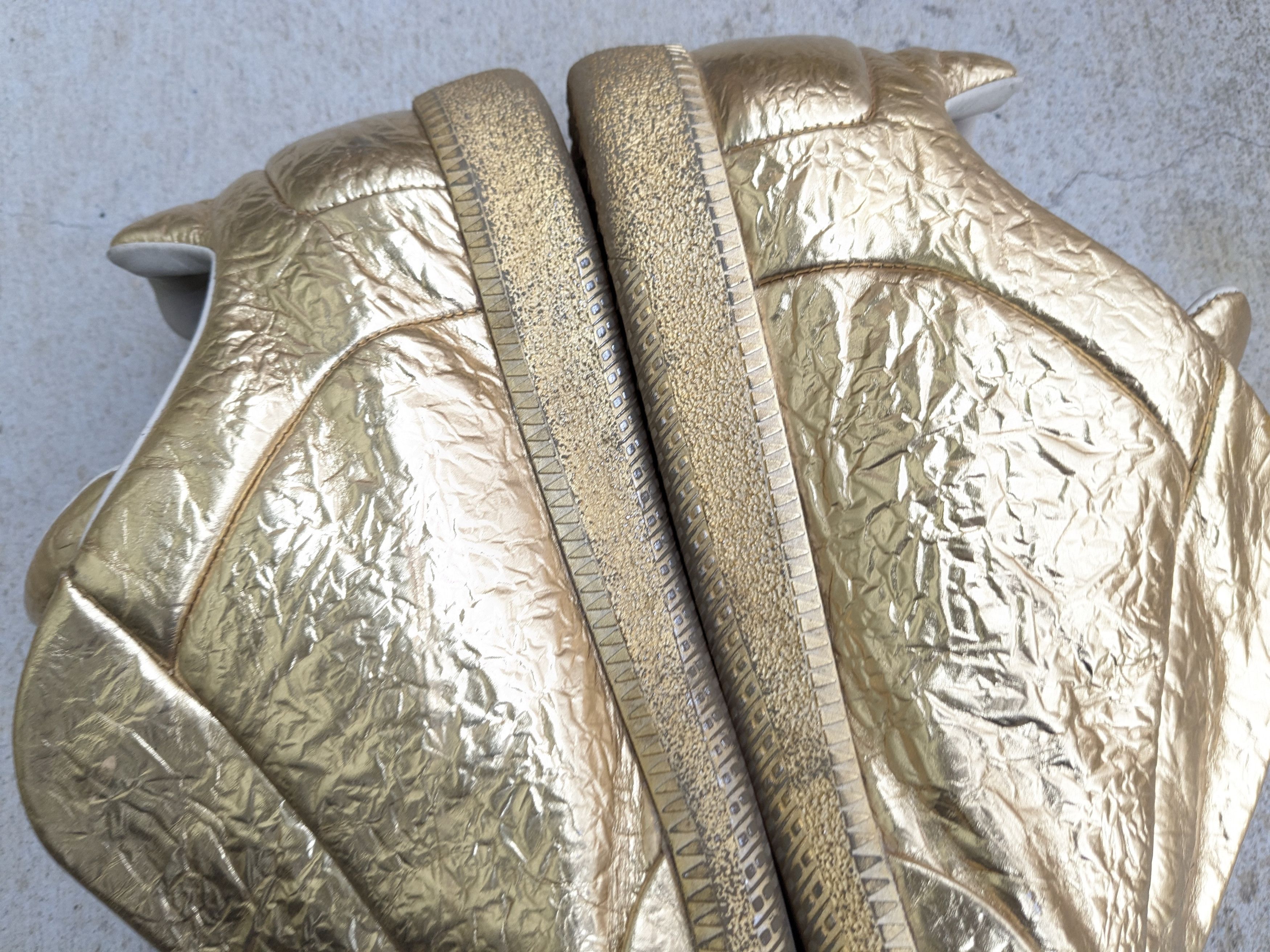 Maison Margiela Maison Margiela Future Gold 9 42 Low Tops Leather Size US 9 / EU 42 - 15 Thumbnail