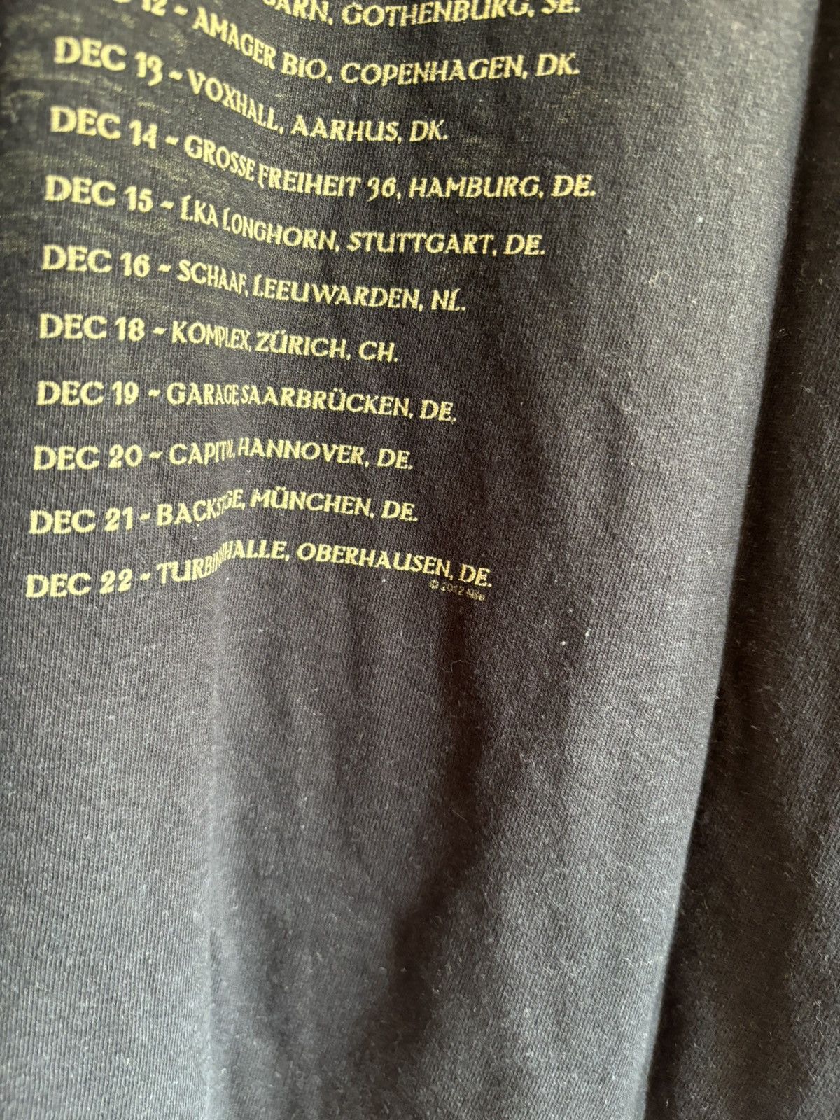 Band Tees × Vintage Rare 2012 y2k Nile Cannibal Corpse Suffocation band tee tour Size US L / EU 52-54 / 3 - 4 Thumbnail