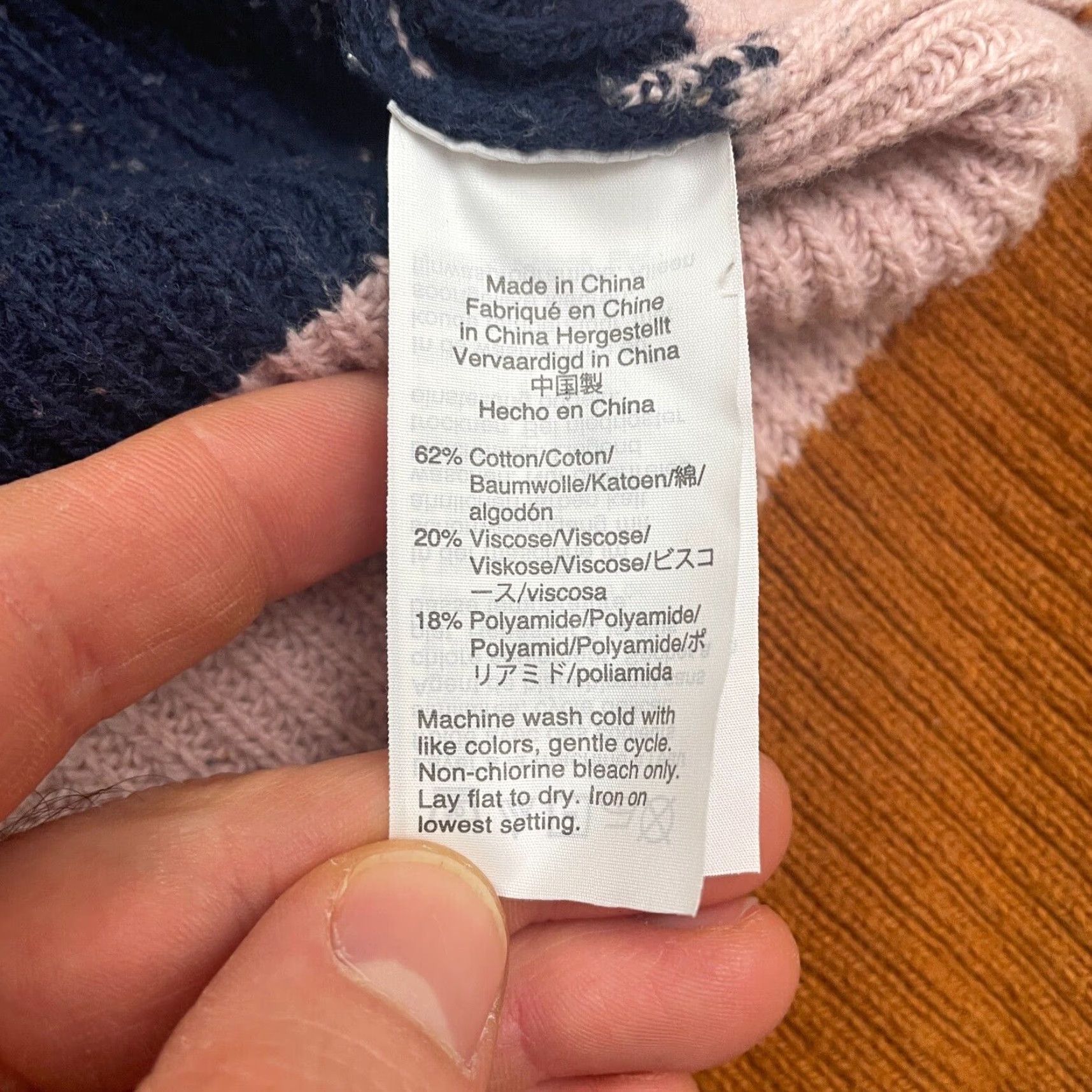 Madewell Madewell Pullover Sweater Womens M Multicolor Striped Crew Neck Knit Casual Knitwear All Seasons, Breathable, Stretch Womens Mens style Size M / US 6-8 / IT 42-44 - 6 Thumbnail
