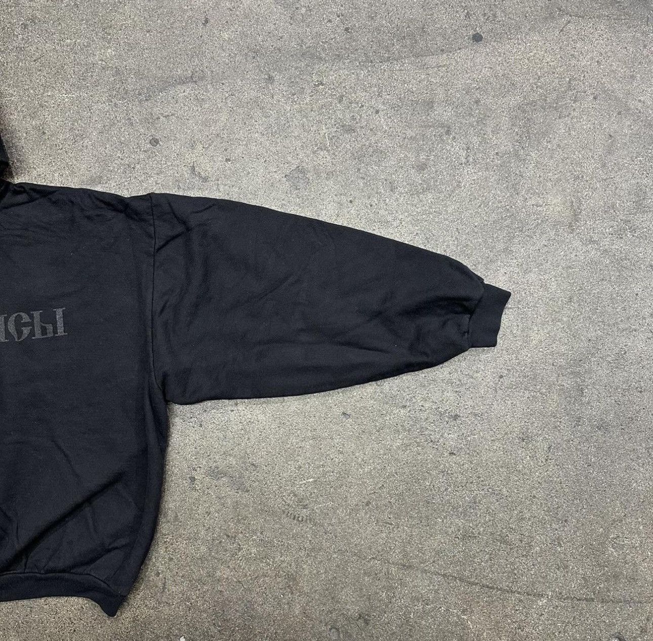Kanye West YZY GOSHA BLACK DOG HOODIE Size US M / EU 48-50 / 2 - 3 Thumbnail