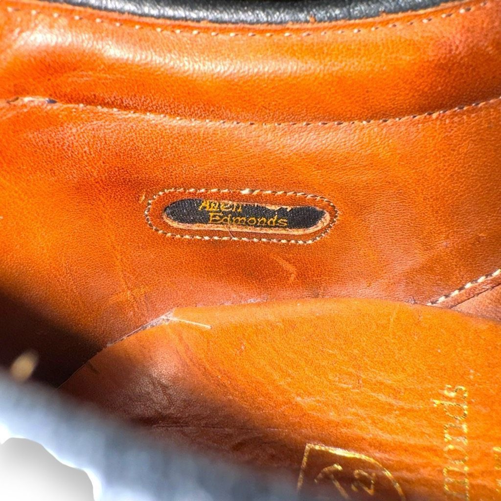Allen Edmonds Allen Edmonds Hector Black Leather Comfort Derby Dress Shoe Size US 9 / EU 42 - 12 Thumbnail
