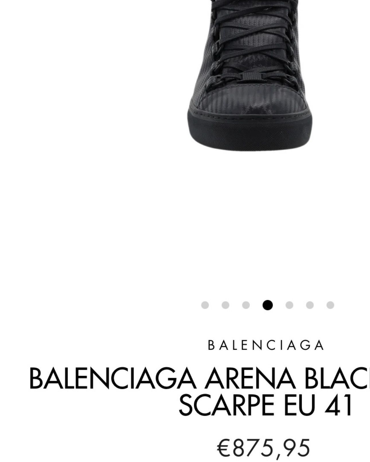 Balenciaga DS Very Rare Balenciaga Arena Carbon Fiber New With Box Size US 7 / EU 40 - 7 Thumbnail