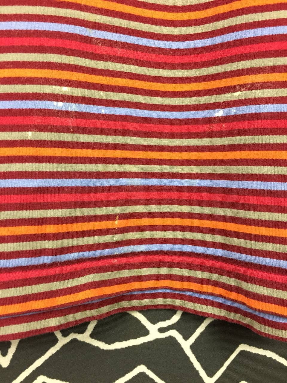Japanese Brand × Uniqlo Uniqlo Multicolor Striped Grunge Style Tee Size US XL / EU 56 / 4 - 5 Thumbnail