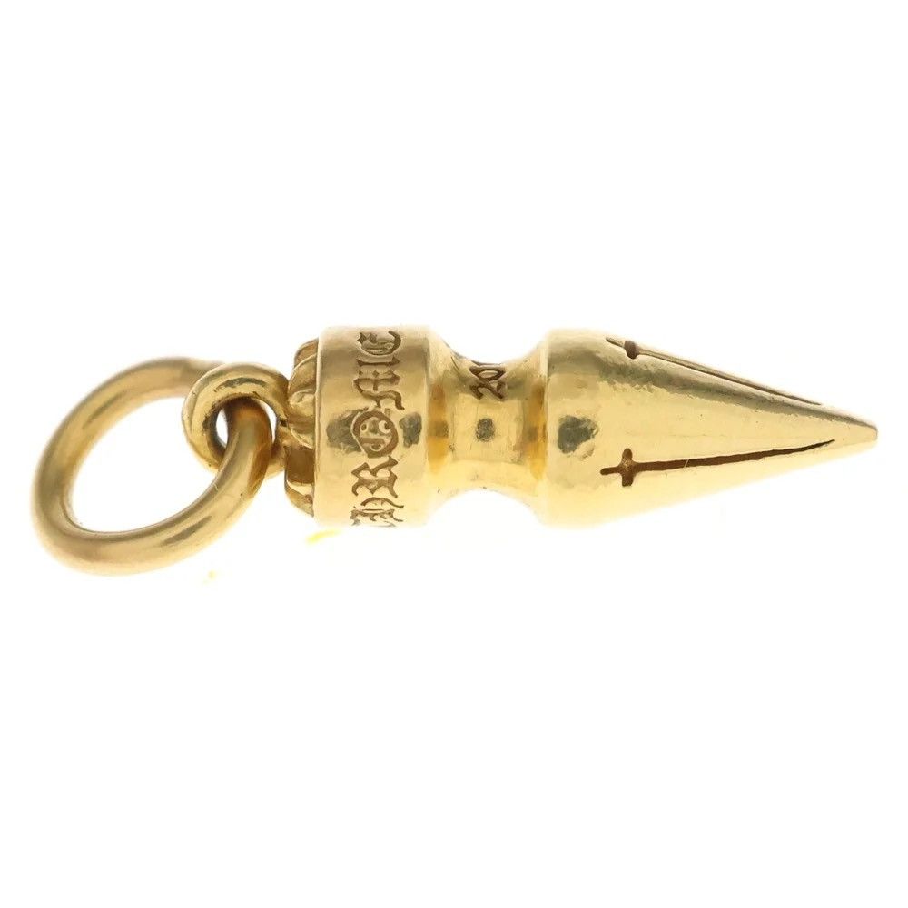 Chrome Hearts Chrome Hearts 22k Gold Spike Pendant Necklace Charm Size ONE SIZE - 4 Thumbnail