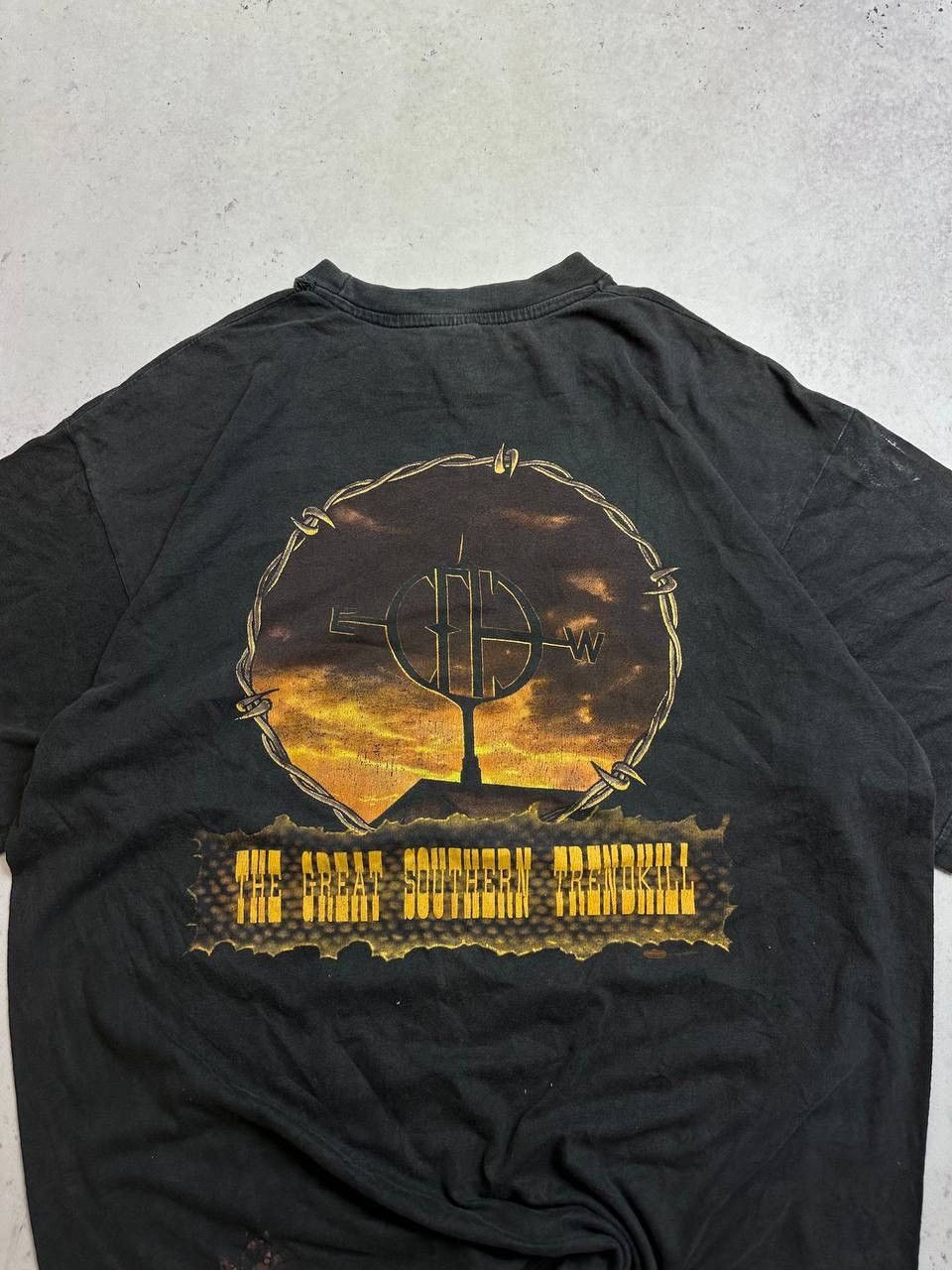 Vintage Vintage 90's Pantera Great Southern Trendkill Rare T-shirt Size US XL / EU 56 / 4 - 6 Thumbnail
