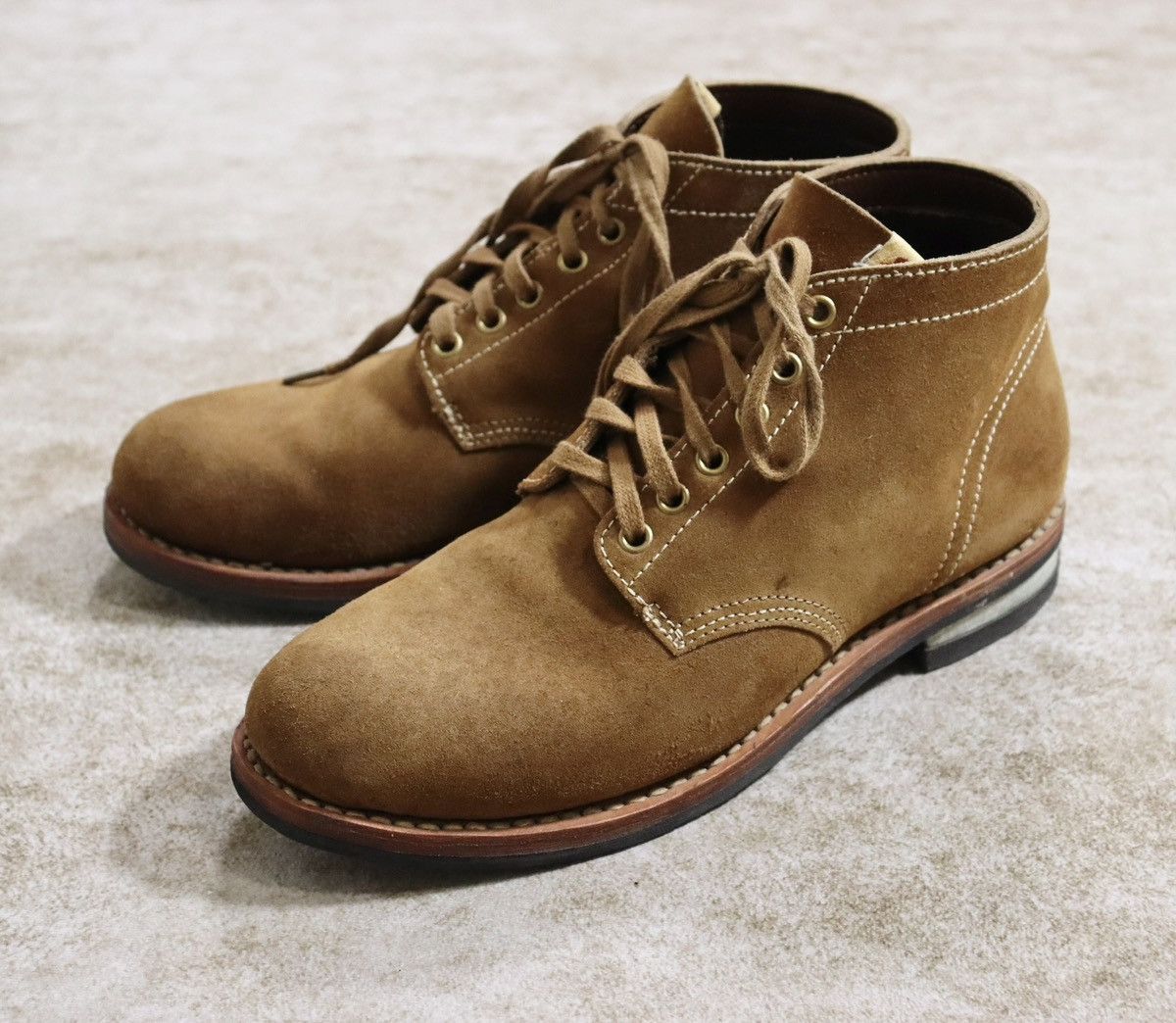靴 visvim ICT BRIGADIER BOOTS MID M8 Visvim Visvim Brigadier Boots-Folk M8.5 | Grailed