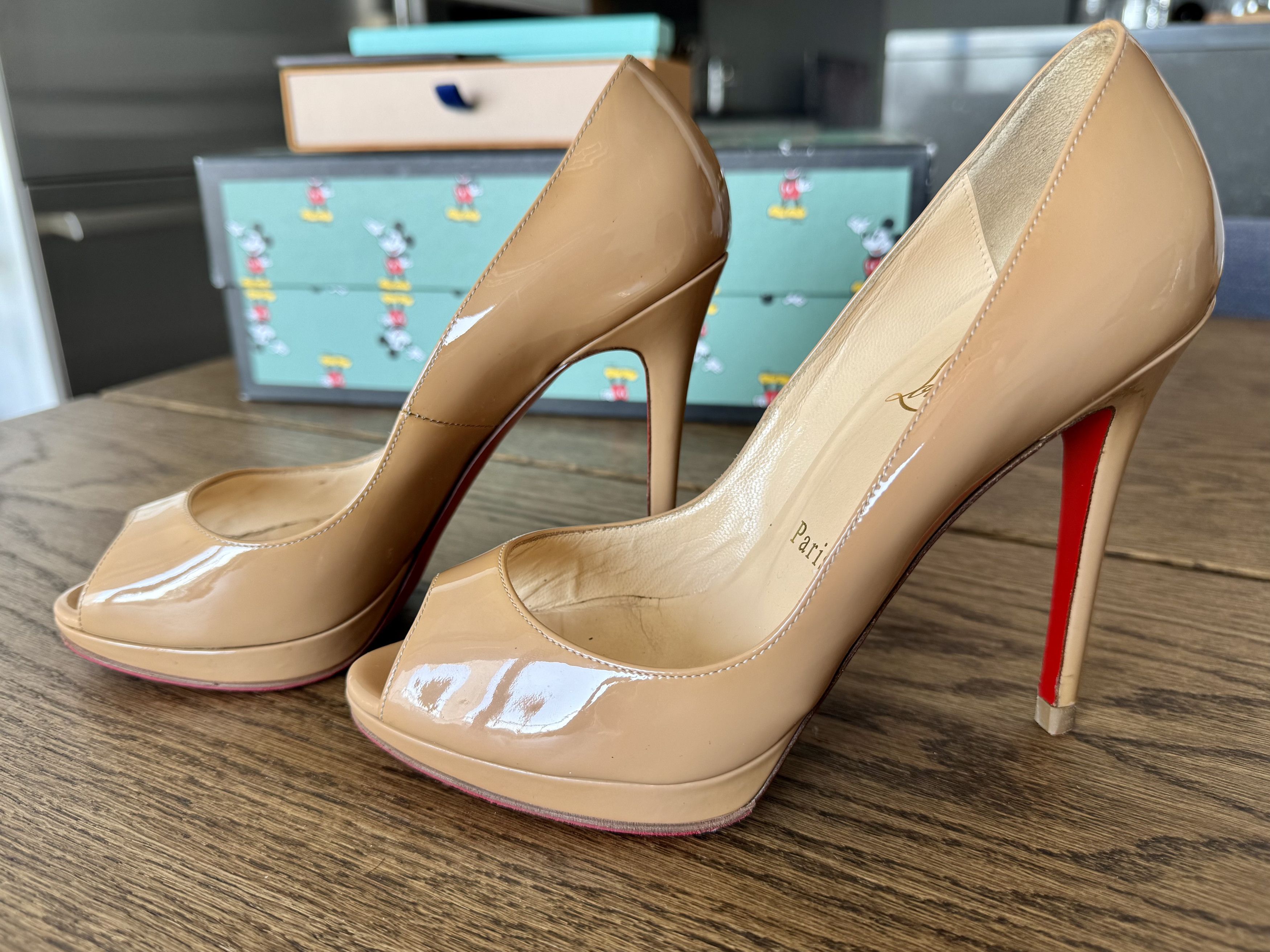 Christian Louboutin Louboutin - heels open toe Size US 6.5 / IT 36.5 - 2 Thumbnail