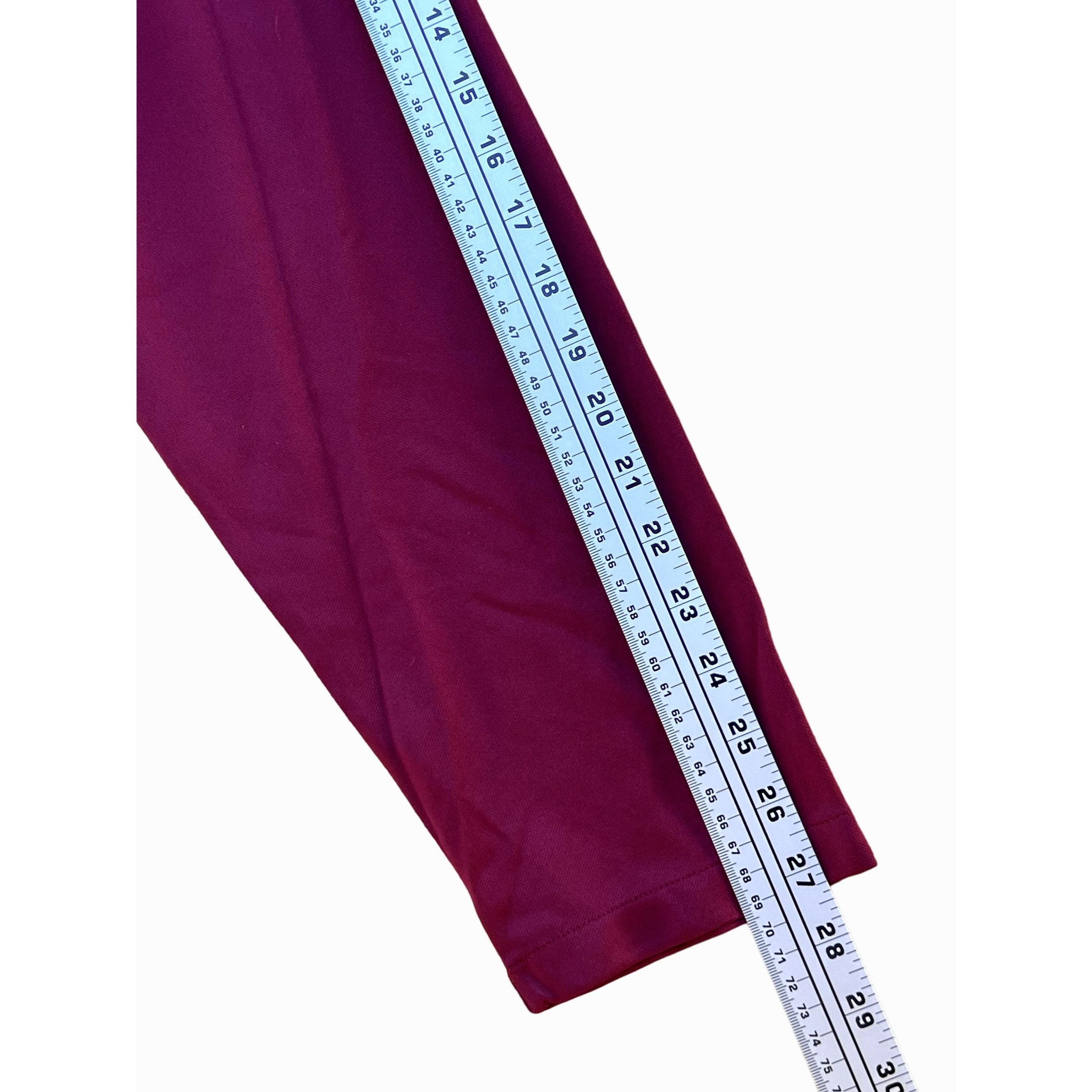 Nike Nike - Men's Dri-Fit Long Sleeve T-Shirt - Burgundy - Extra Size US XL / EU 56 / 4 - 6 Thumbnail