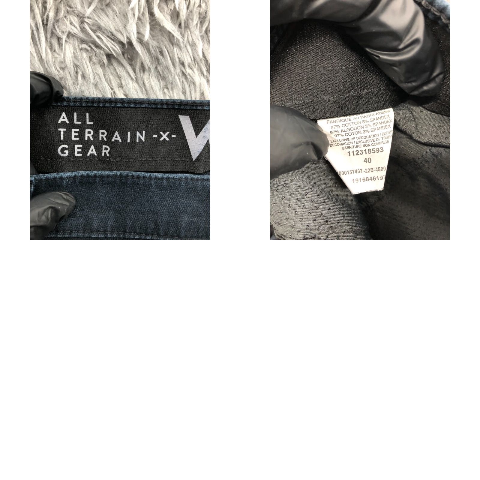 Wrangler Wrangler Cargo Shorts All Terrain Gear Mens Size 40 Mid Rise Dark Wash Blue Size US 40 / EU 56 - 8 Thumbnail