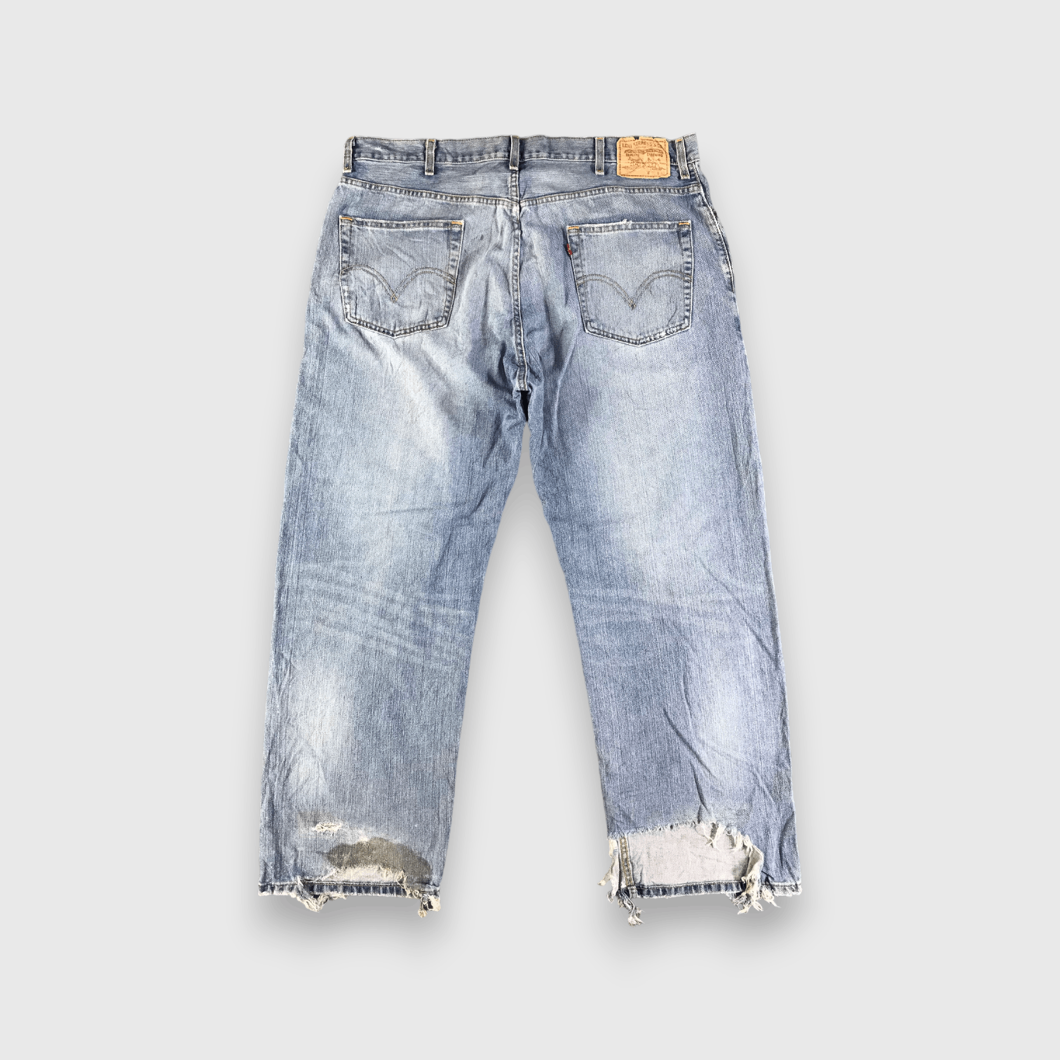Levi's Vintage Blue Wash Levis 569 Jeans-J3150 Size US 42 / EU 58 - 2 Thumbnail