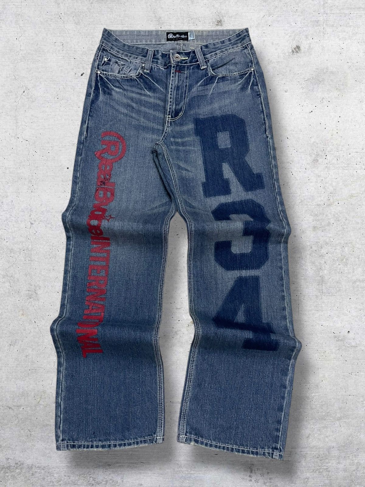Japanese Brand VINTAGE REAL BVOICE OG DESIGNER STREETWEAR DAICOCK DENIM Size US 30 / EU 46 - 1 Thumbnail