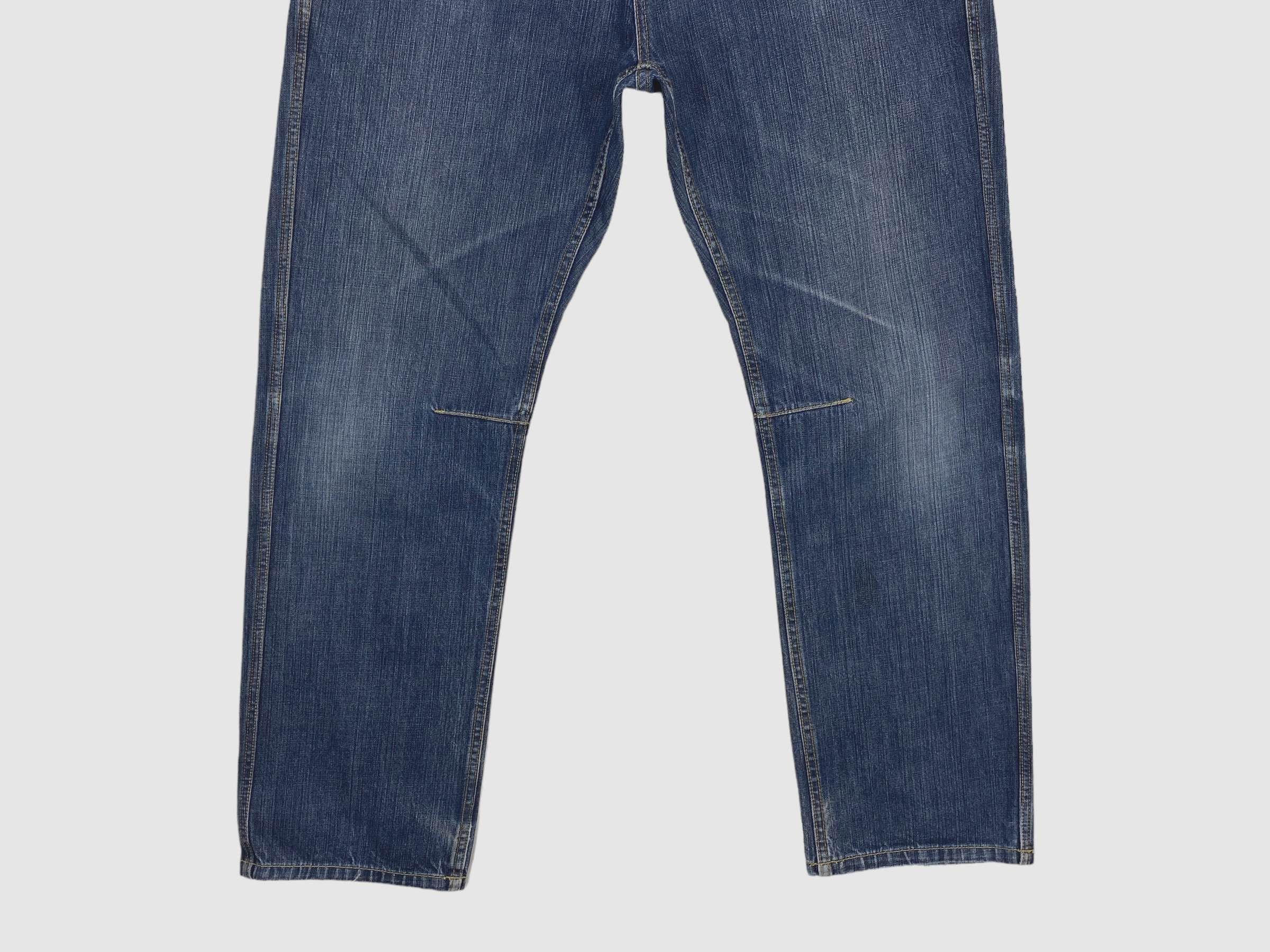 Japanese Brand Japanese Baggy Jeans Hip Hop Skateboard Style – 90s Vintage Size US 36 / EU 52 - 5 Thumbnail