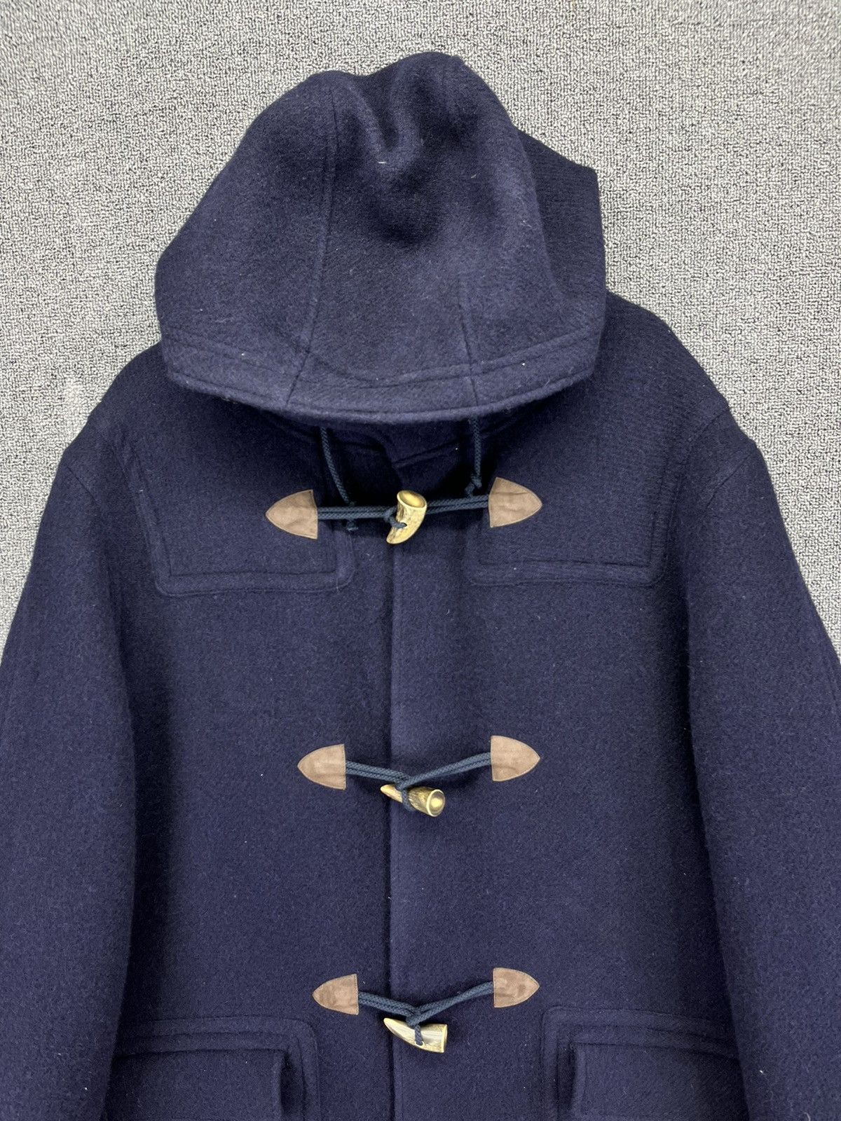 Polo Ralph Lauren Polo Ralph Lauren Luxury Hoodie Wool Duffle Coat Jacket Size US L / EU 52-54 / 3 - 2 Thumbnail
