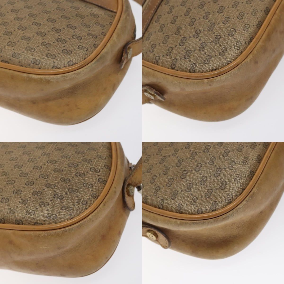 Gucci GUCCI Micro GG Supreme Shoulder Bag Pvc Beige Gold Size ONE SIZE - 10 Thumbnail
