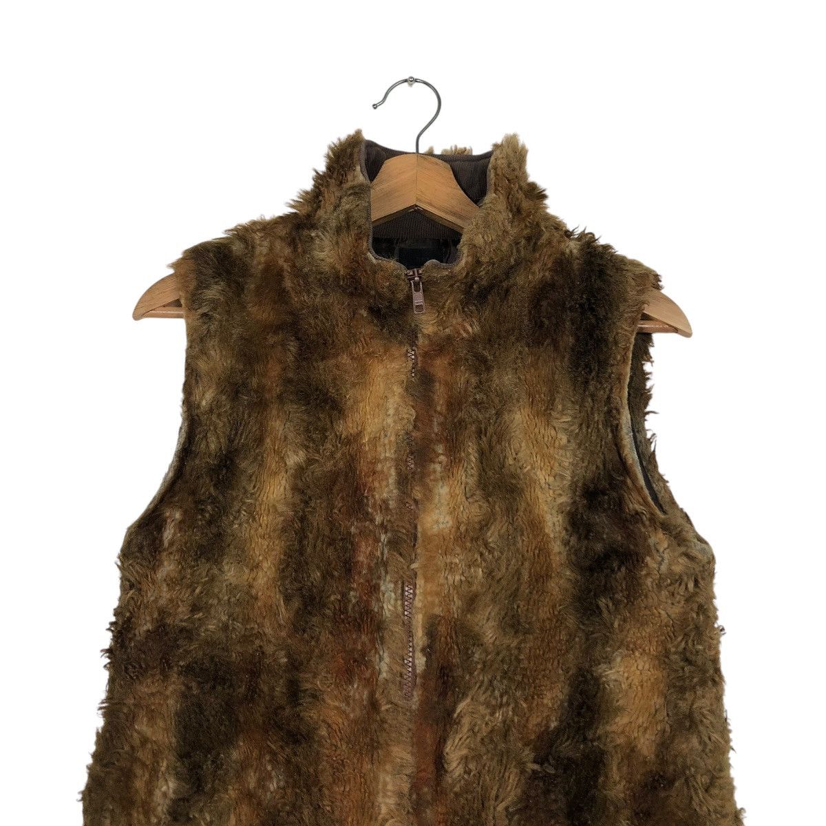 Beams Plus 🔥VINTAGE VEST JACKET SLEEVELESS BEAMS MINK FUR ISSEY MIYAKE Size US M / EU 48-50 / 2 - 5 Thumbnail