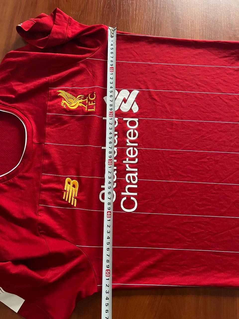 New Balance 2019/20 LIVERPOOL FC HOME SOCCER JERSEY FOOTBALL SHIRT SZ M Size US M / EU 48-50 / 2 - 17 Thumbnail