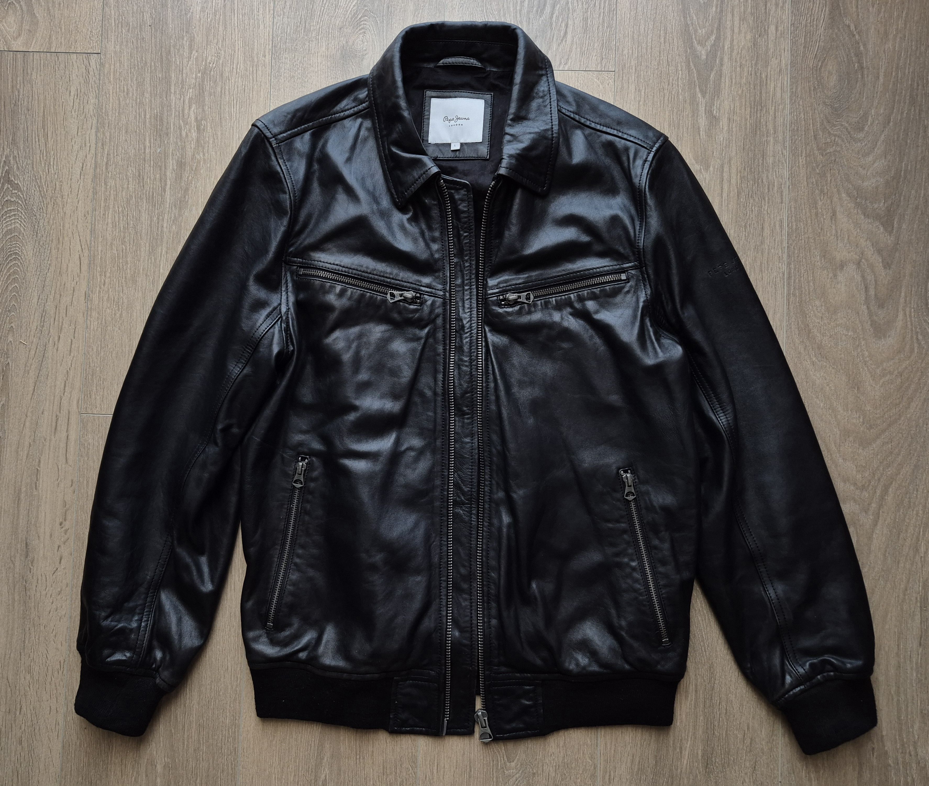 Pepe Jeans Pepe jeans men leather jacket Size US L / EU 52-54 / 3 - 1 Thumbnail