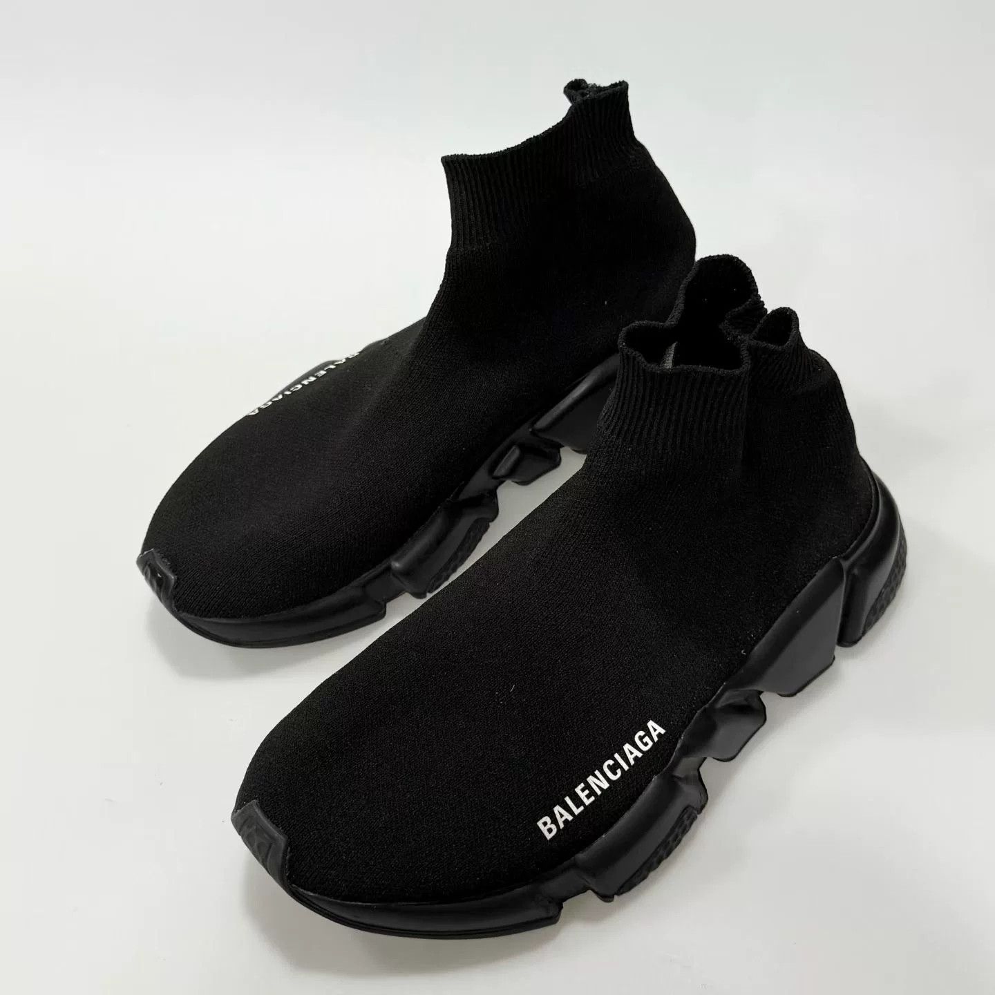Balenciaga Balenciaga Speed Black Sock Sneakers Size US 6 / IT 36 - 1 Thumbnail