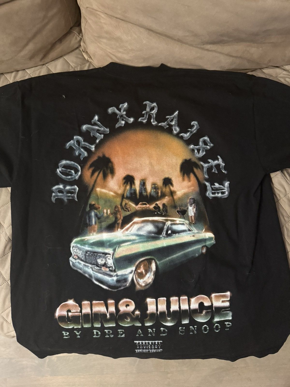 Born X Raised Born x Raised x Gin & Juice snoop dogg dr dre black shirt Size US L / EU 52-54 / 3 - 1 Thumbnail