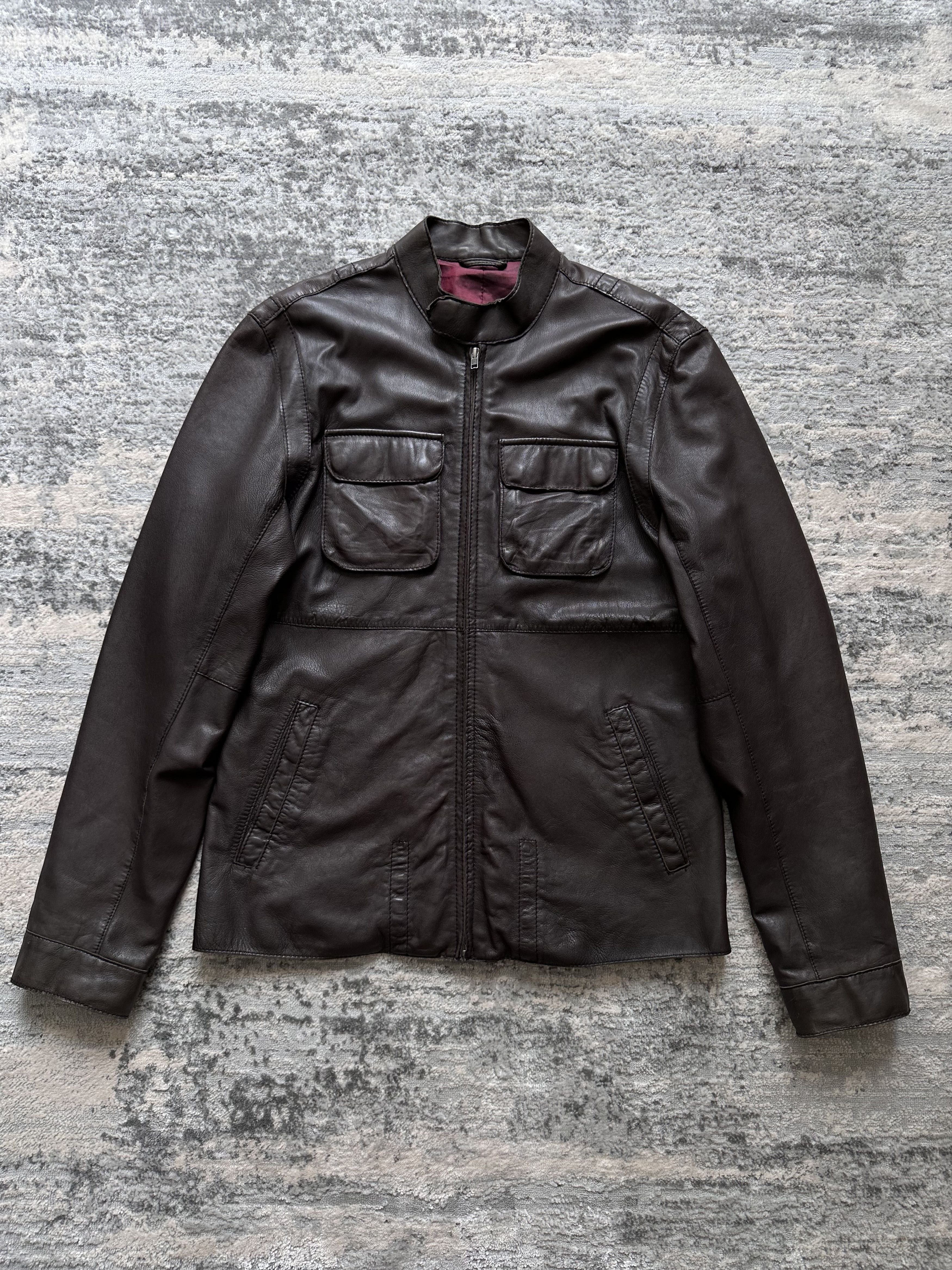 Ted Baker Ted Baker Leather jacket Size US M / EU 48-50 / 2 - 2 Thumbnail