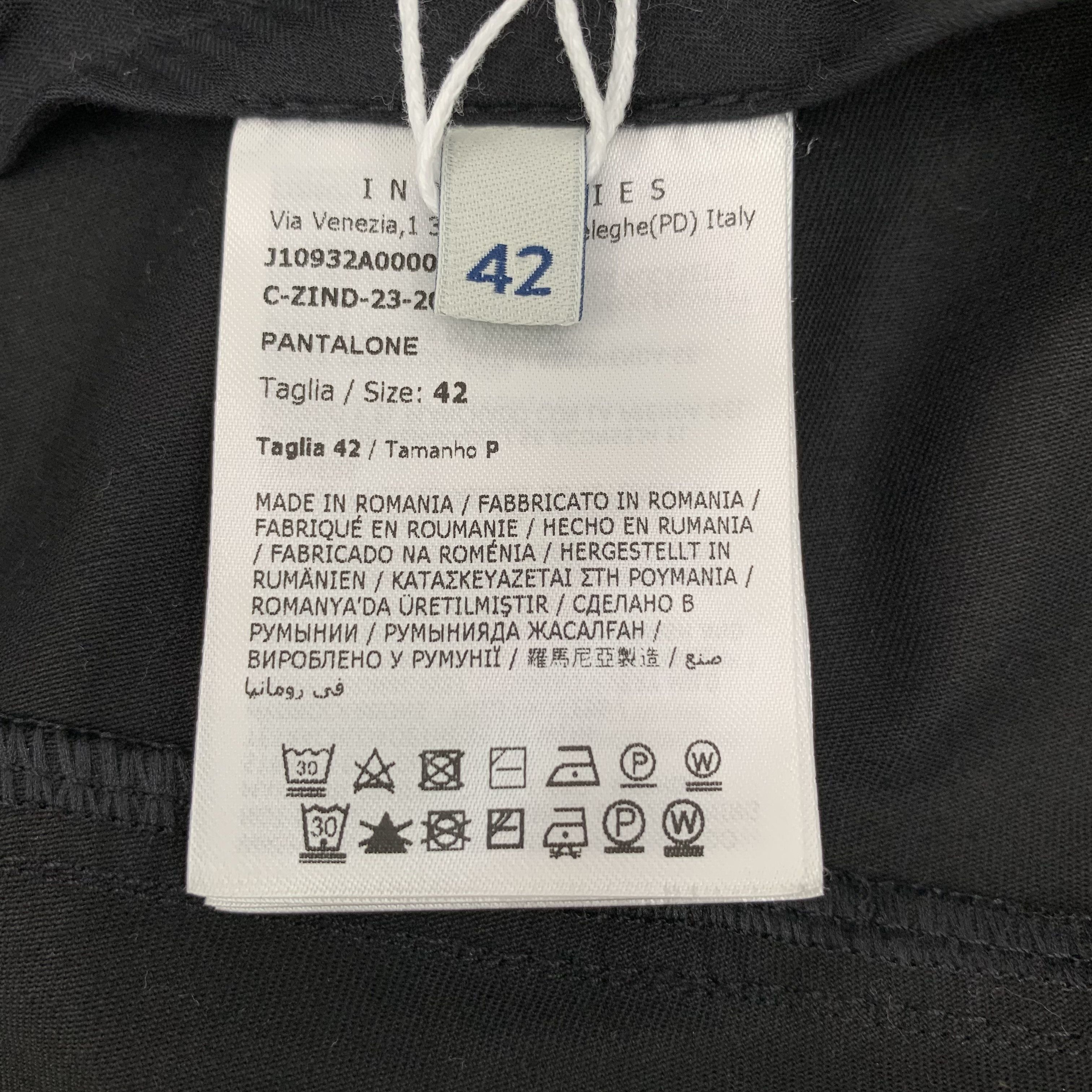 Moncler Moncler Logo Cotton Pants Black (42) Size US 26 / EU 42 - 8 Thumbnail