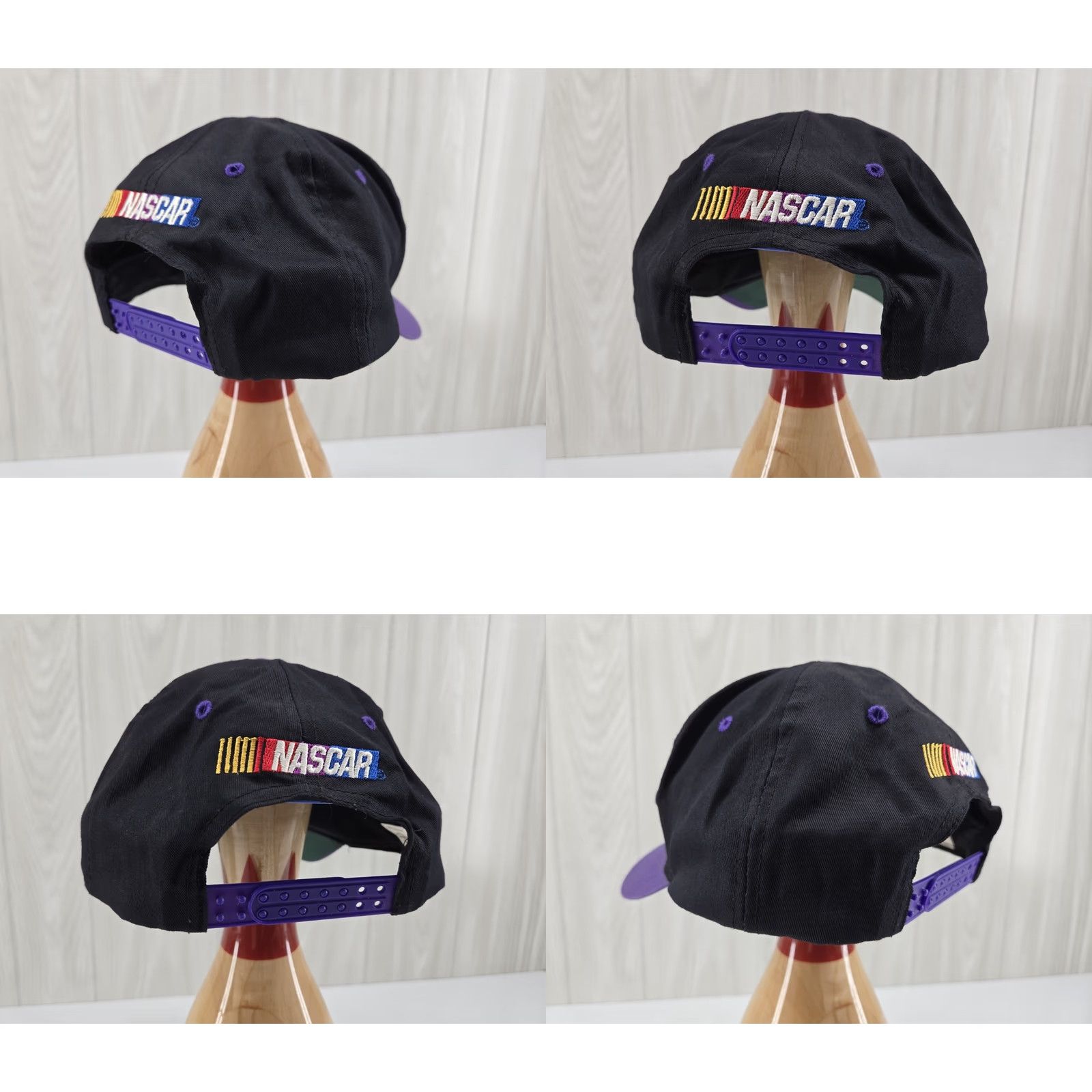 NASCAR VINTAGE 1990s Cracker Barrel 500 Old Country Store Nascar Race Snapback Cap Hat Men Black One Size Adjustable Hat Size ONE SIZE - 8 Thumbnail
