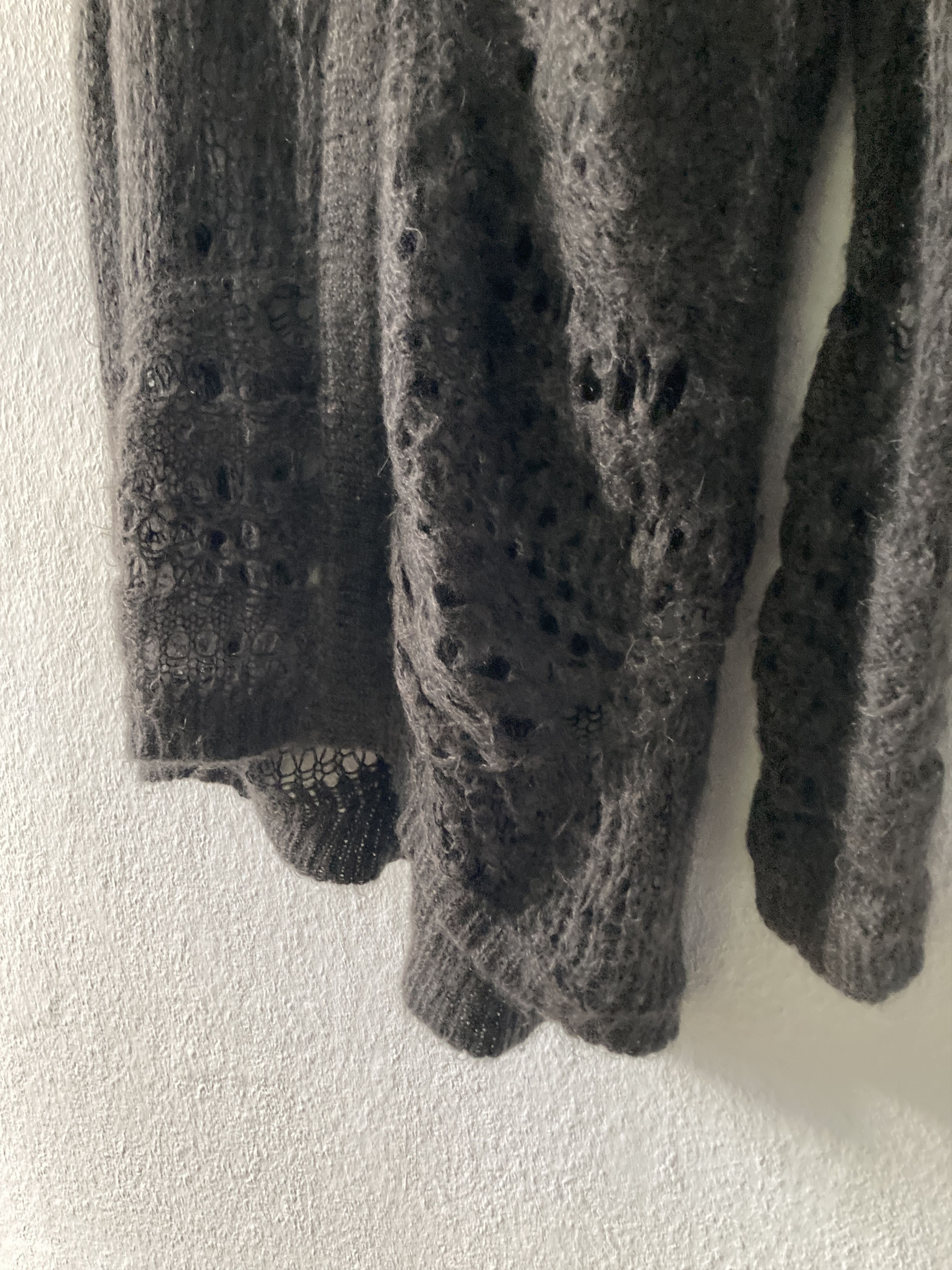 Rick Owens F/W 14 "MOODY" Sample Mohair & Silk Psycho Knit Rick Owens Size US M / EU 48-50 / 2 - 12 Thumbnail