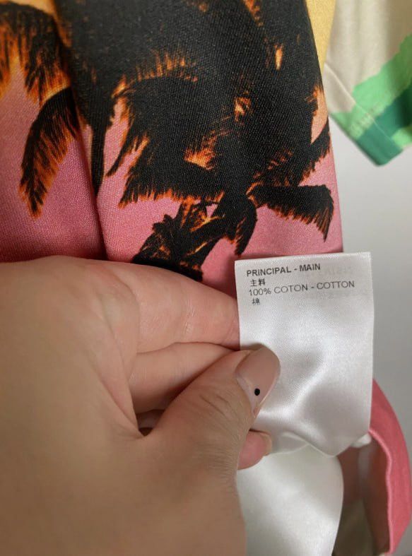 Louis Vuitton Rare Women’s Louis Vuitton Epi Print Palm Tree Shirt Size M Size M / US 6-8 / IT 42-44 - 6 Thumbnail