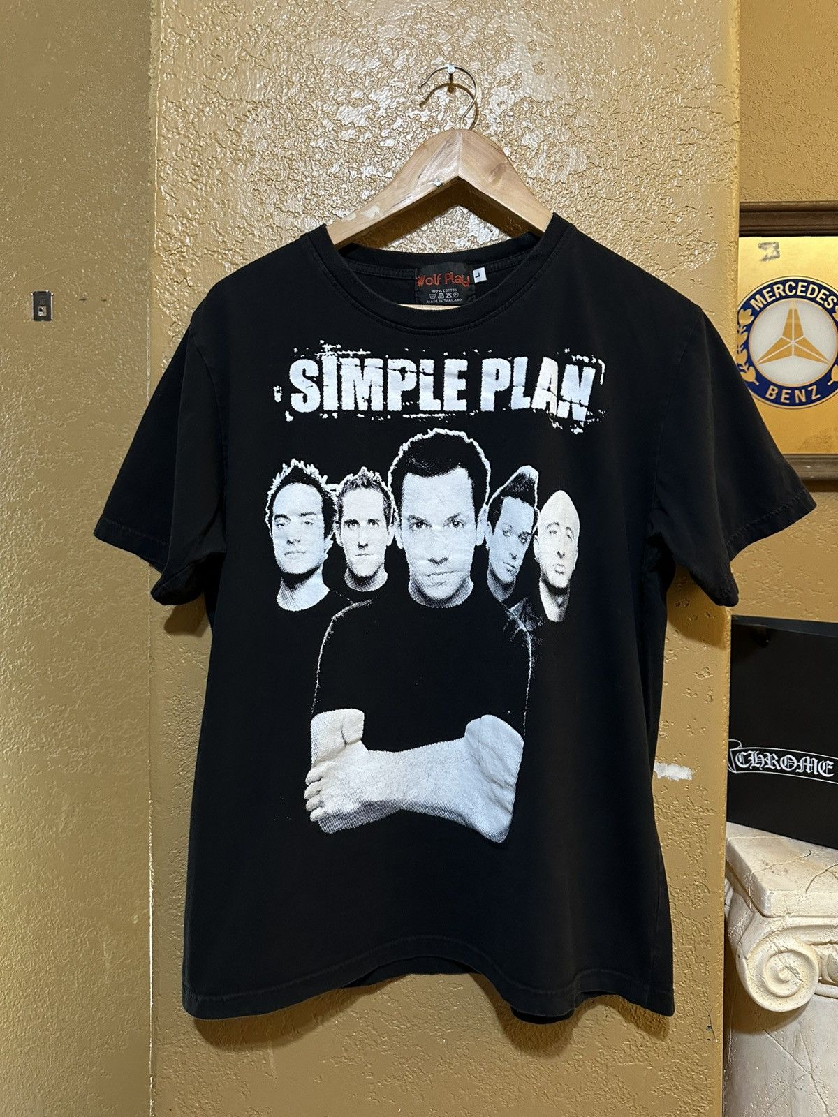 Band Tees 📌 Vintage Simple Plan punk band t shirt Y2K Size US M / EU 48-50 / 2 - 1 Thumbnail