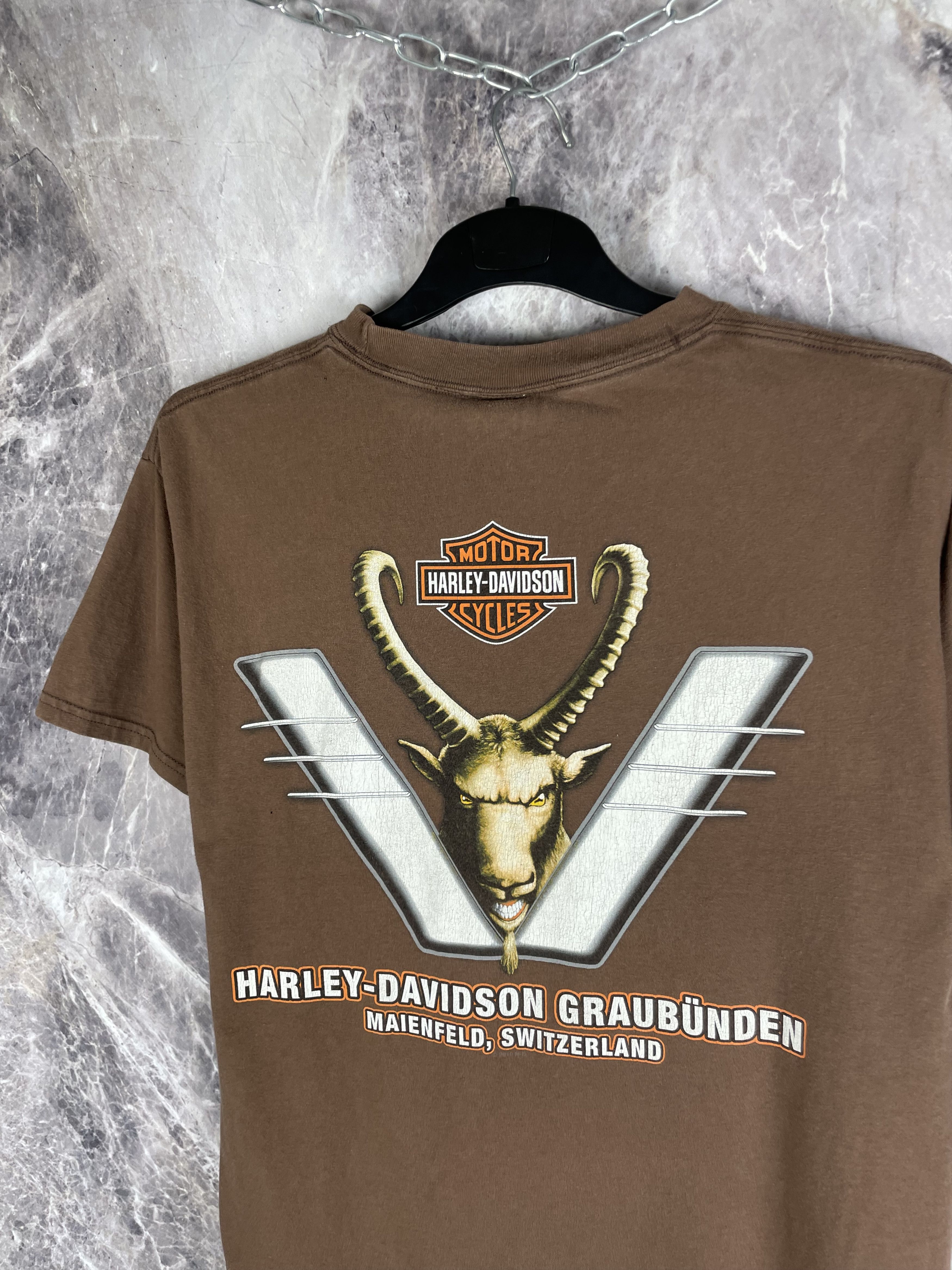 Harley Davidson Vintage Harley Davidson T-Shirt Size US L / EU 52-54 / 3 - 3 Thumbnail