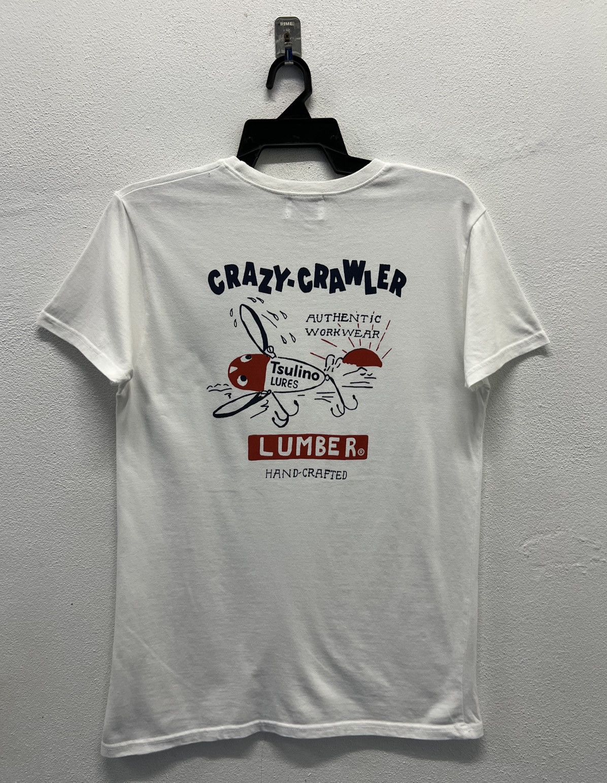 Vintage VINTAGE LUMBER CRAZY- CRAWLER TSULINO LURES SHIRT Size US L / EU 52-54 / 3 - 1 Thumbnail