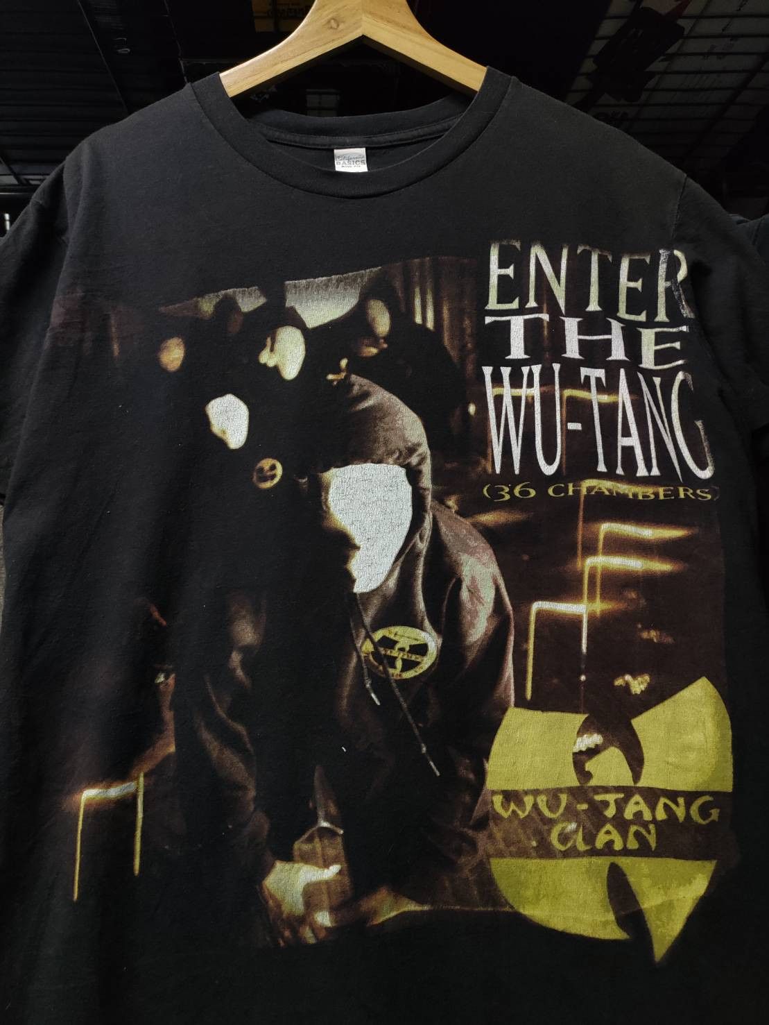 Rap Tees × Wu Tang Clan × Wutang Rap Tees Enter The Wu Tang 36 