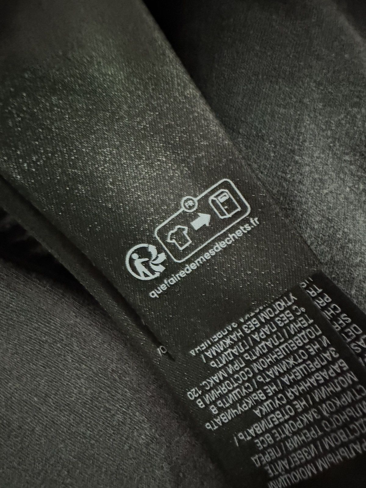 Balenciaga BALENCIAGA CORSETED ZIP-UP HOODIE — BLACK FADED (FW25) Size S / US 4 / IT 40 - 15 Thumbnail