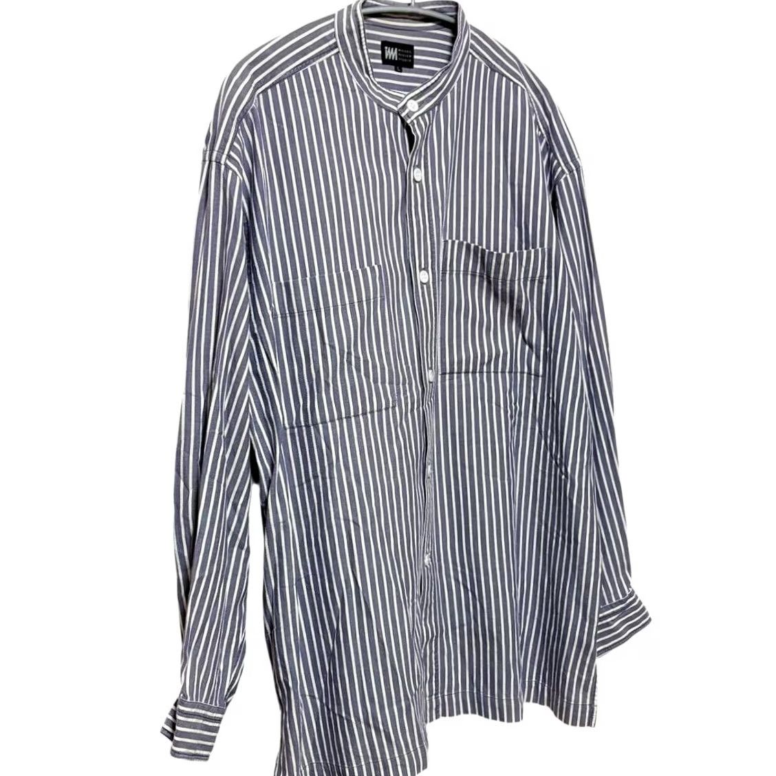 Issey Miyake ISSEY MIYAKE IM DESIGN STUDIO BAND COLLAR SHIRT MEN L Multicolor Long Size L Size US L / EU 52-54 / 3 - 2 Thumbnail