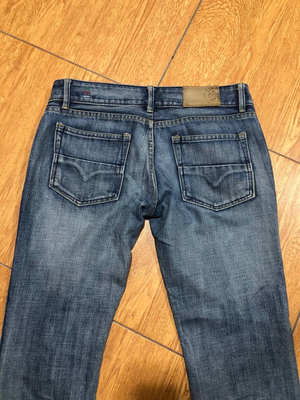 Diesel Diesel Cardiel Bootcut Jeans Slim Fit Stretch Low Rise Size 32" / US 10 / IT 46 - 9 Thumbnail