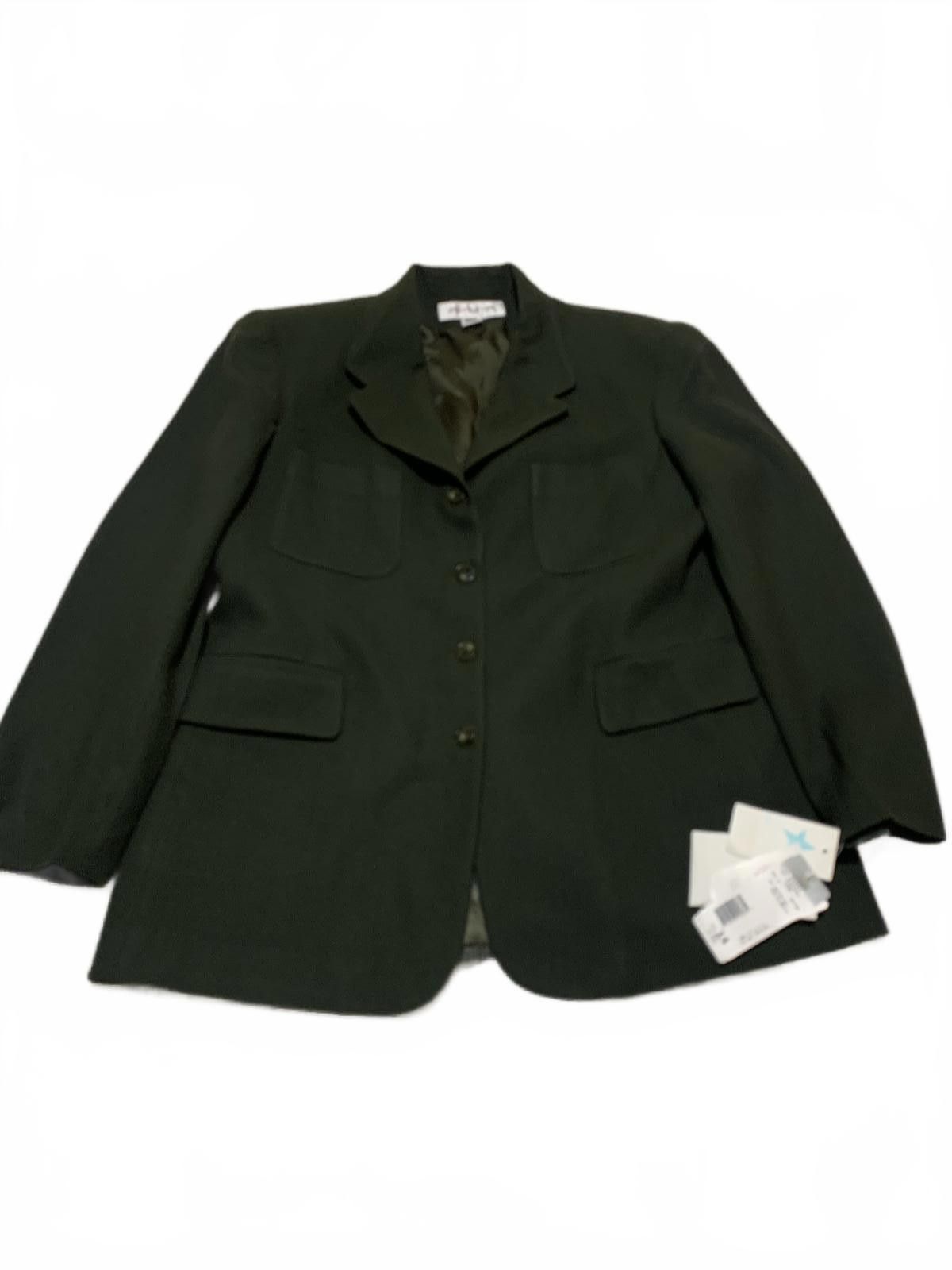 Jones New York VTG Jones New York Women's 14 Olive Wool Blazer USA Size XL / US 12-14 / IT 48-50 - 1 Thumbnail