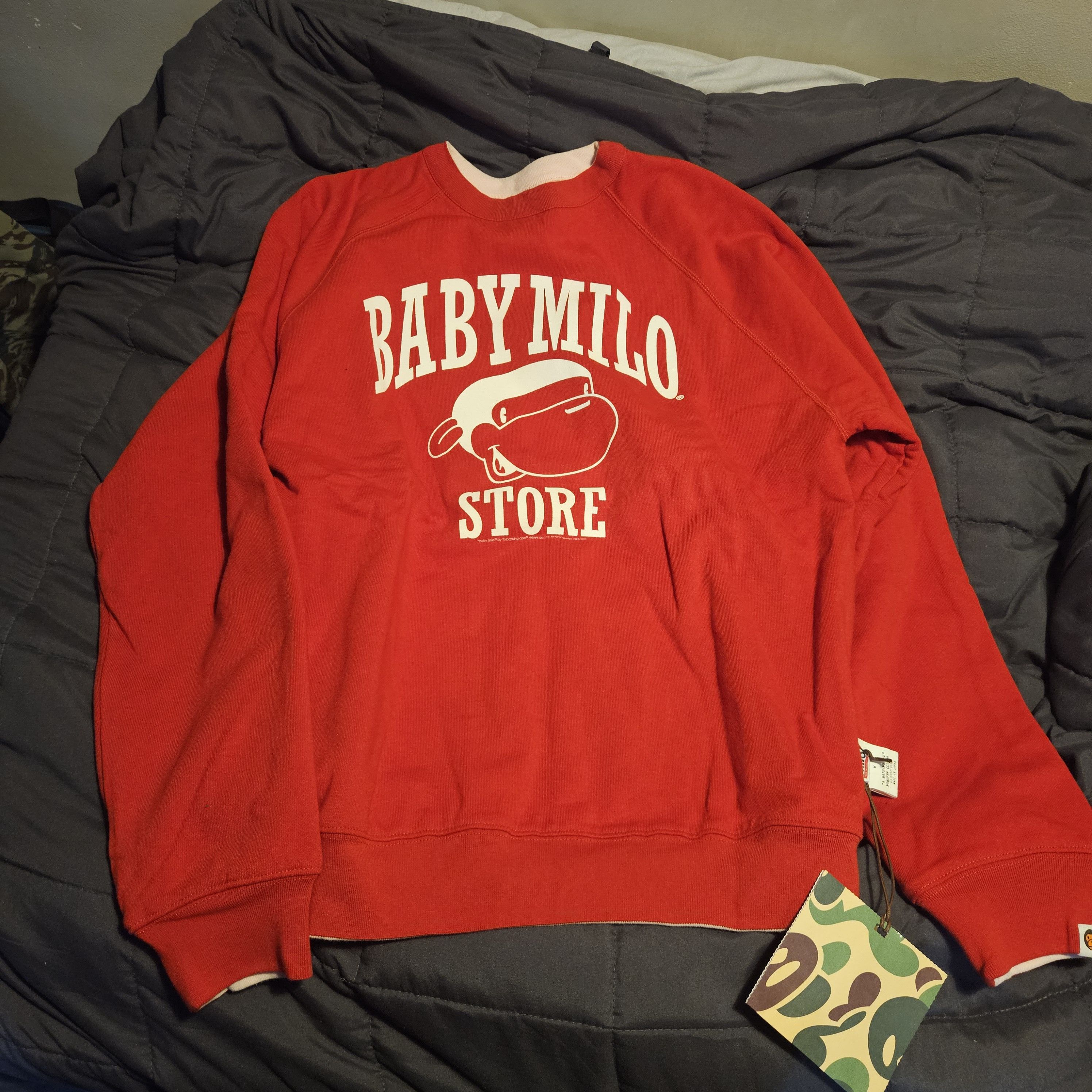 Bape Bape baby milo 2000s 4 way reversible sweat BNWT Size US M / EU 48-50 / 2 - 1 Thumbnail