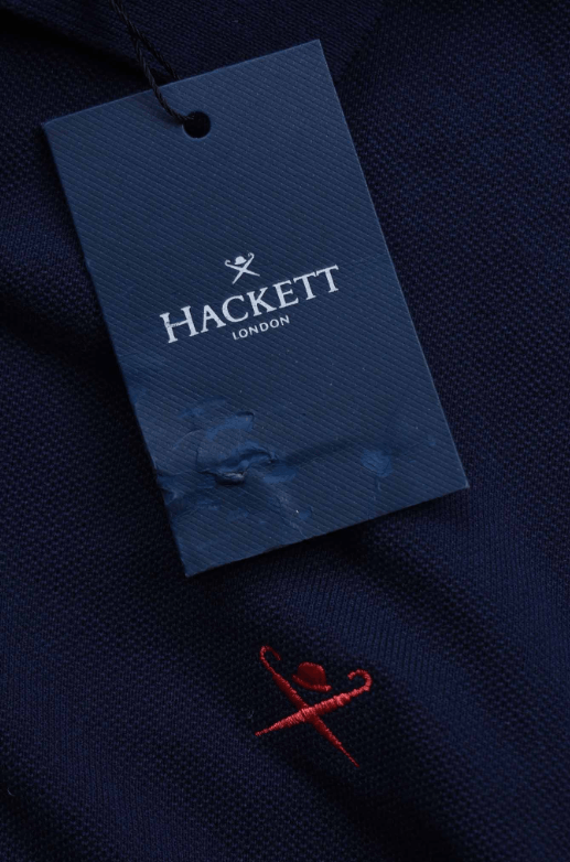 Hackett BNWT Hackett London Tailored Polo Shirt Navy Blue Size M Size US M / EU 48-50 / 2 - 6 Thumbnail