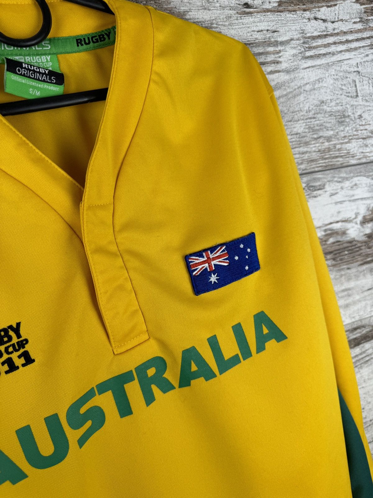 Vintage Mens Vintage Australia rugby longsleeve sweatshirt jersey Size US S / EU 44-46 / 1 - 6 Thumbnail