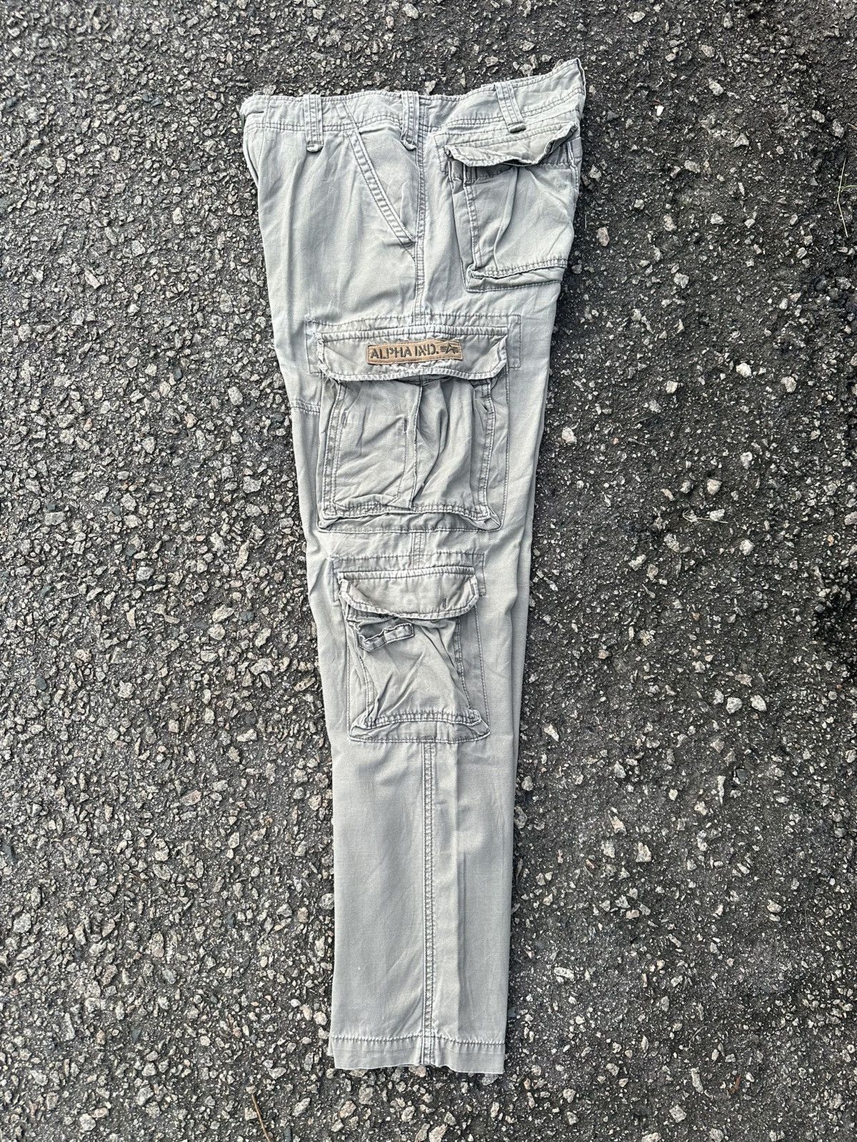 Alpha Industries CARGO PANTS ALPHA INDUSTRIES VINTAGE JAPANESE BRANDED Size US 31 - 14 Thumbnail