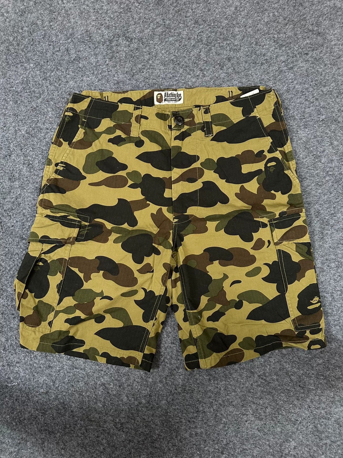 Bape Bape Multi Glow Shorts Designer Size US 32 / EU 48 - 1 Thumbnail