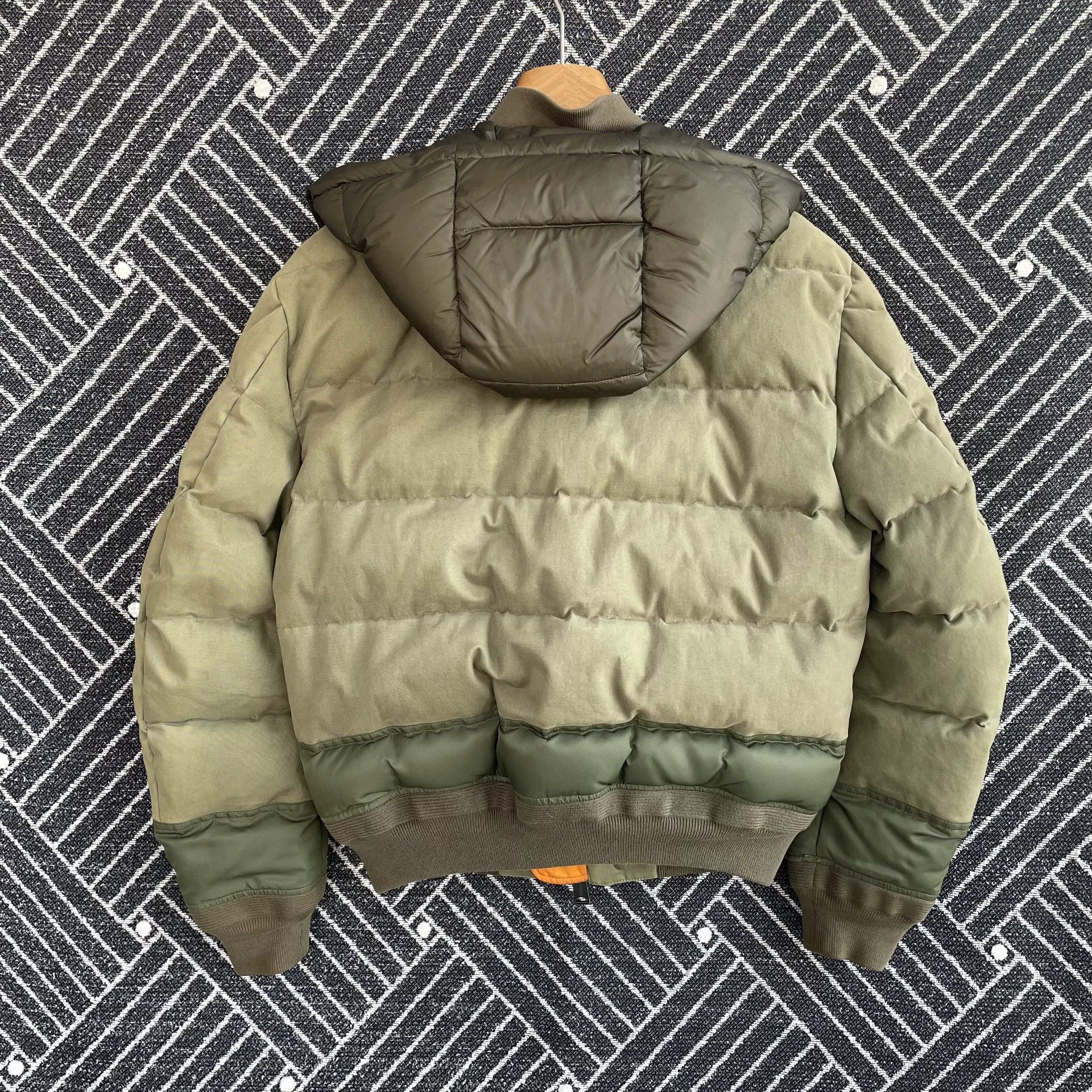 Moncler Moncler men's green baseball down jacket size 2 Size US M / EU 48-50 / 2 - 2 Thumbnail
