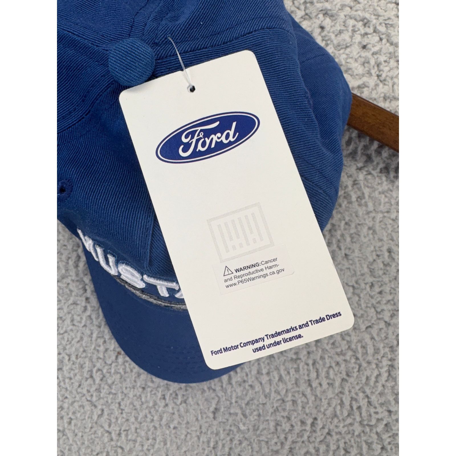 Ford Ford Mustang Baseball Snapback Hat Unisex Mens Adjustable Size ONE SIZE - 4 Thumbnail