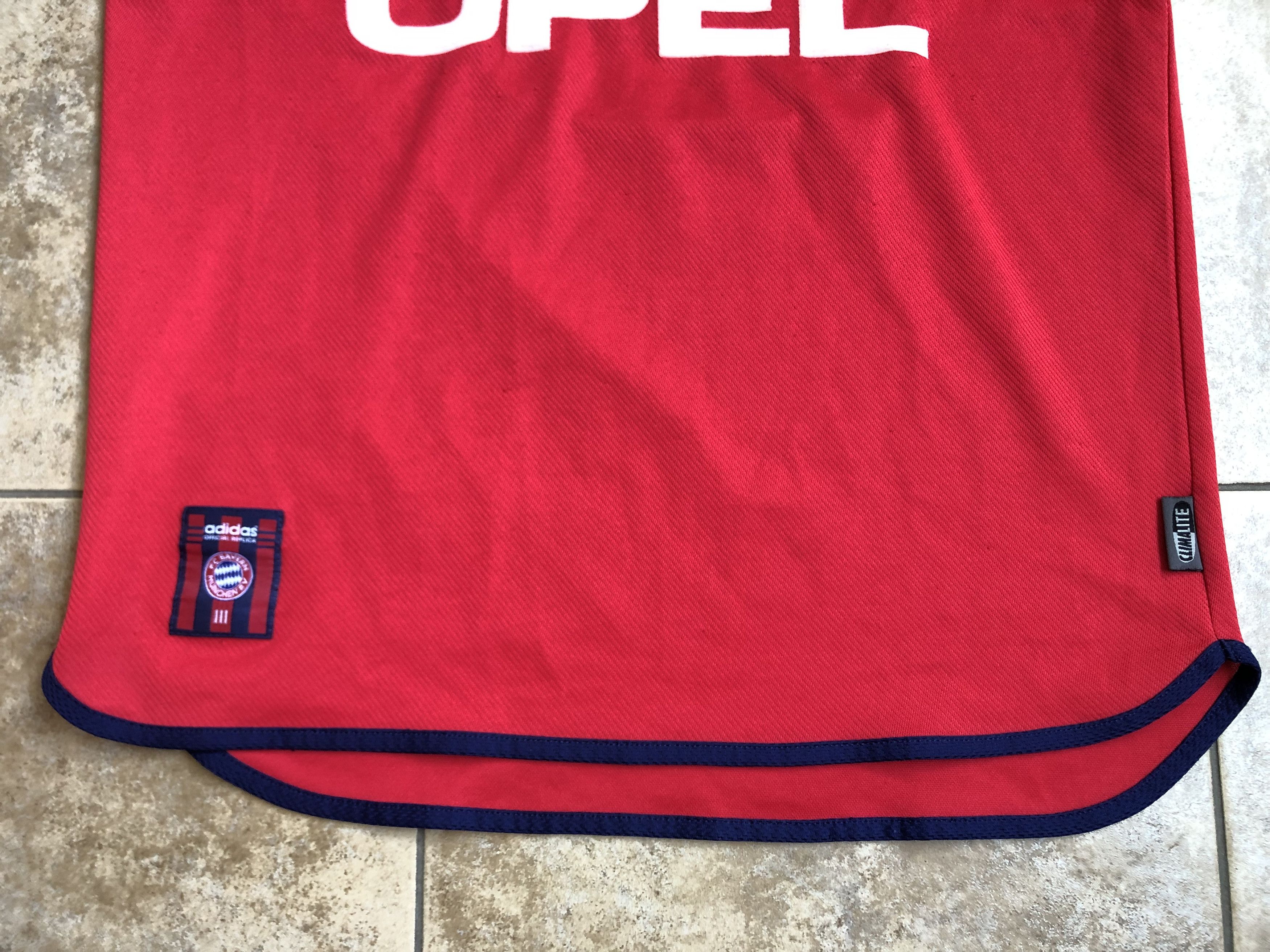 Adidas Bayern Munich Home Football Shirt 1999-2001 #13 Sergio Size US S / EU 44-46 / 1 - 11 Thumbnail
